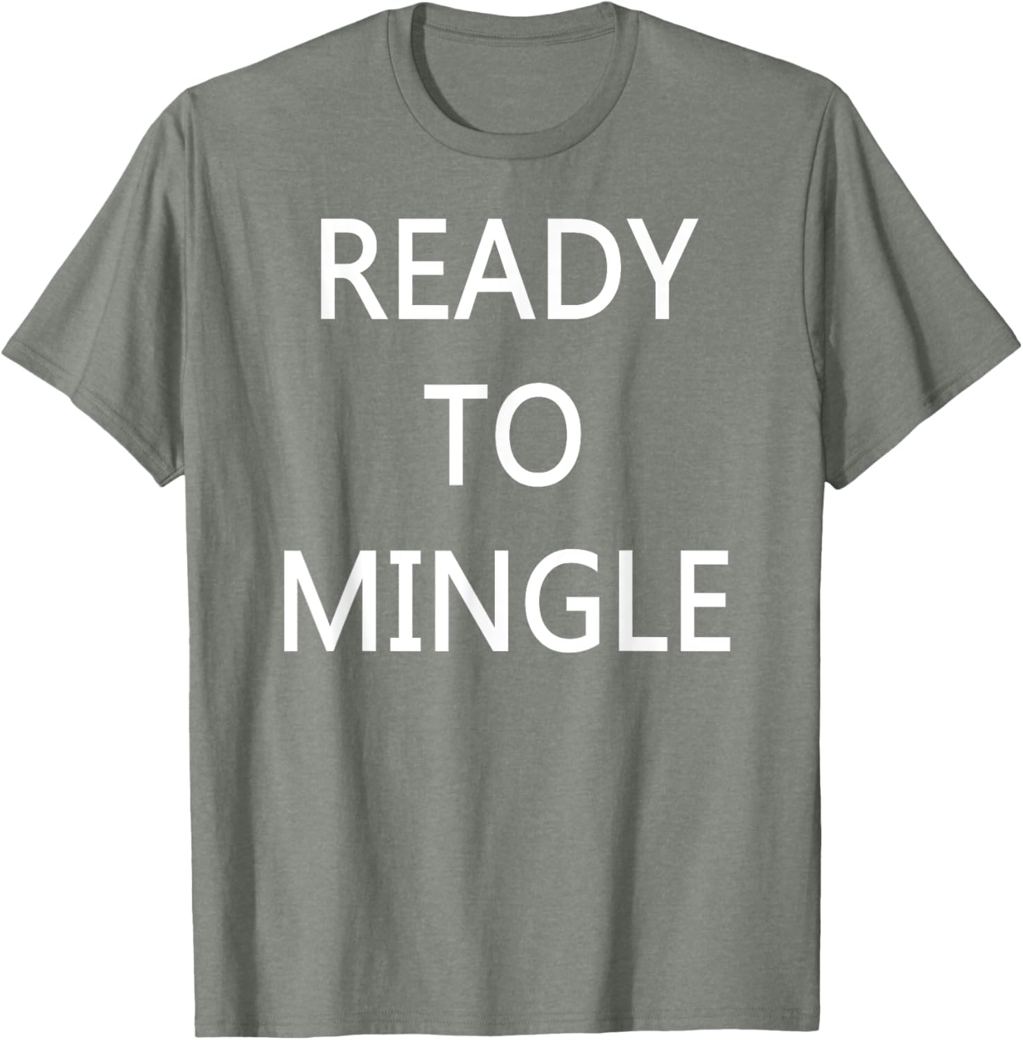 Ready to Mingle Single Status T-Shirt for Fun Lovers and Friends - 6