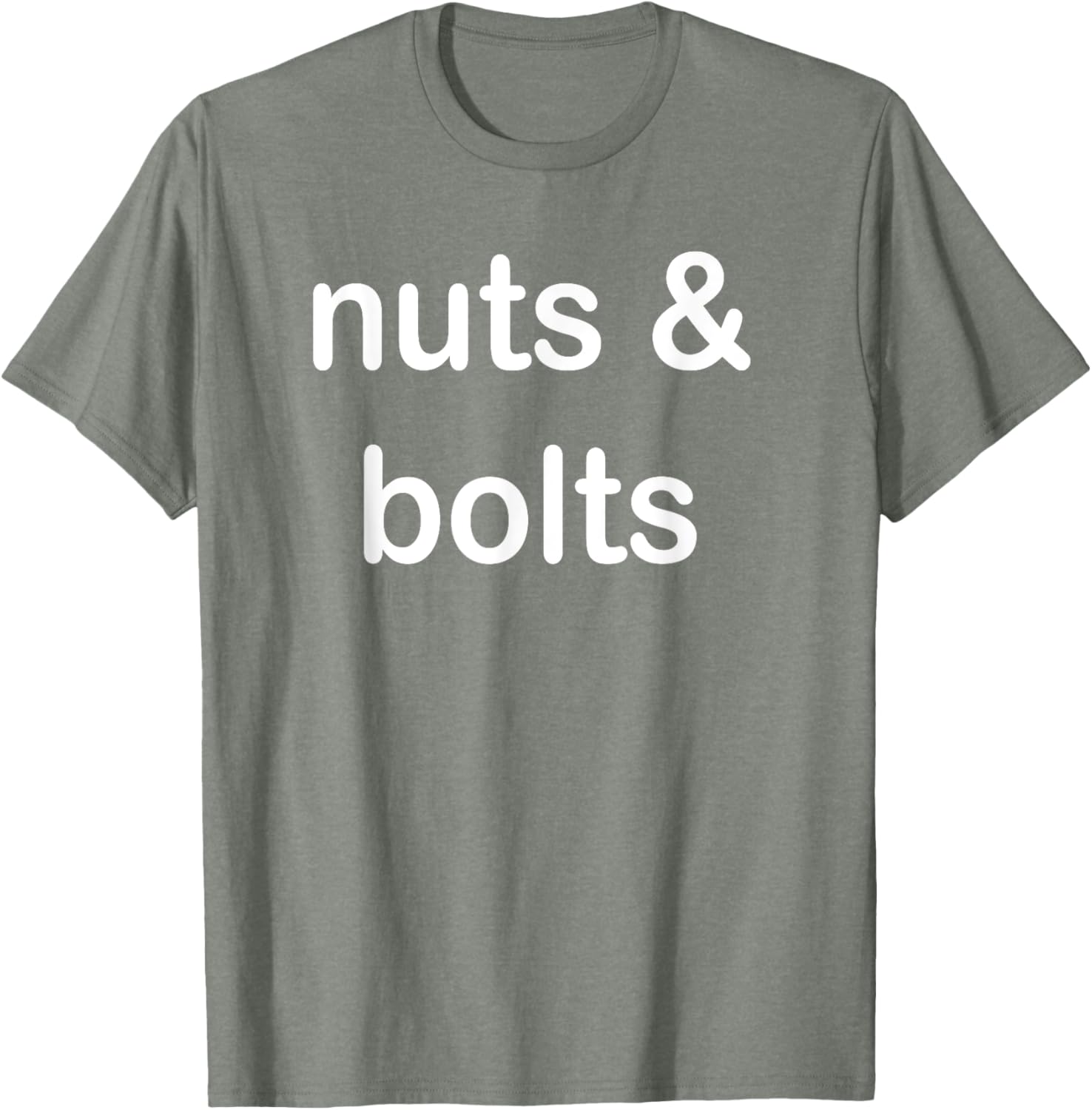Nuts and Bolts T-Shirt for DIY Lovers - Unique and Fun Apparel Design - 17