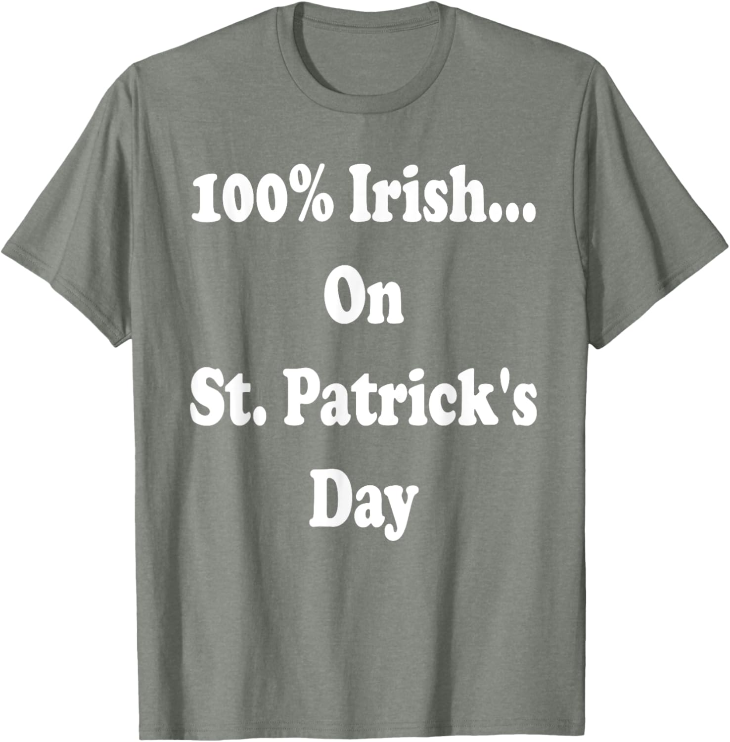 100 Percent Irish St. Patrick's Day T-Shirt for Festive Celebrations - 14