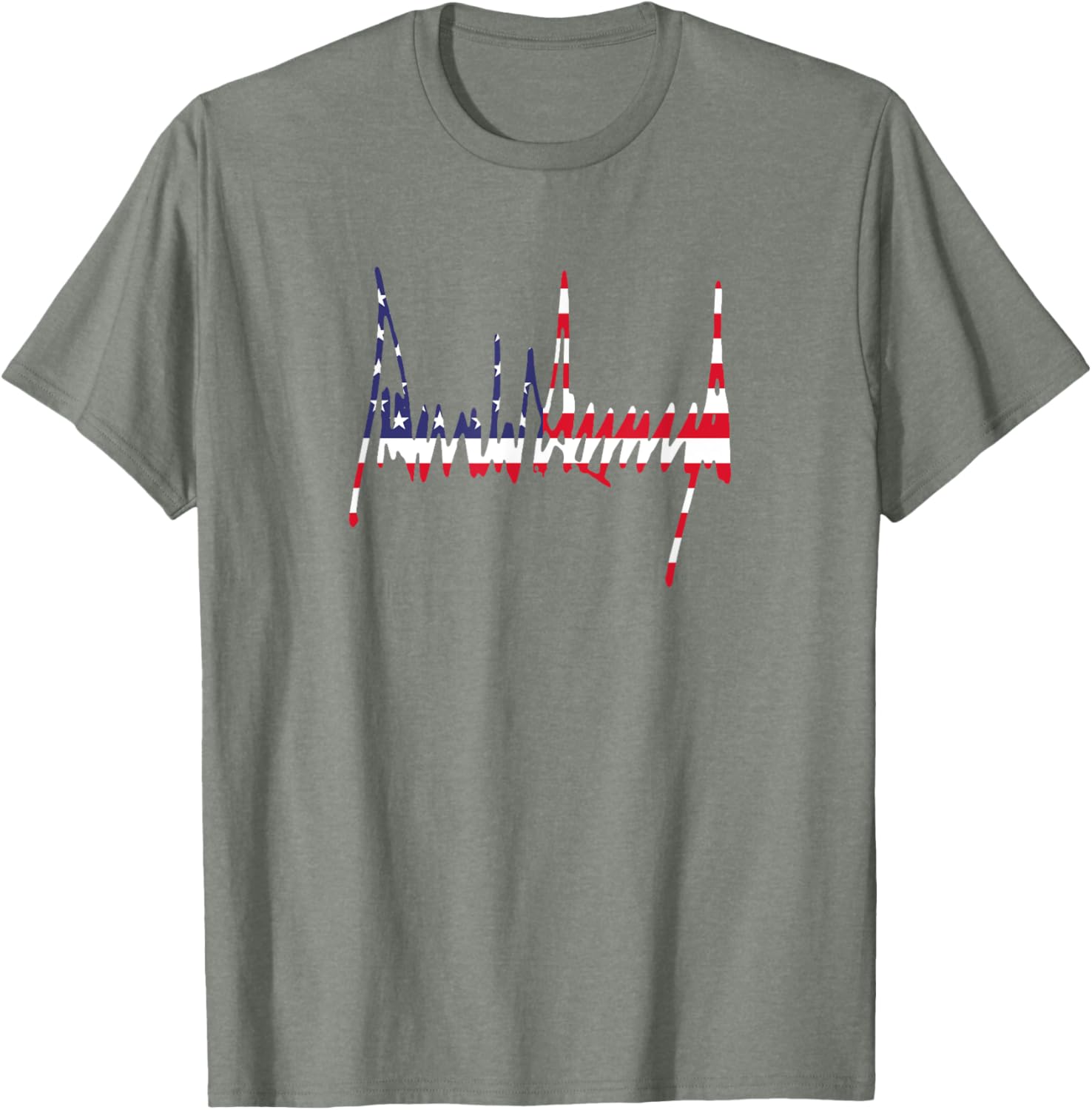 Signature US Flag Number 47 Jersey T-Shirt for 4th of July Celebration - 22