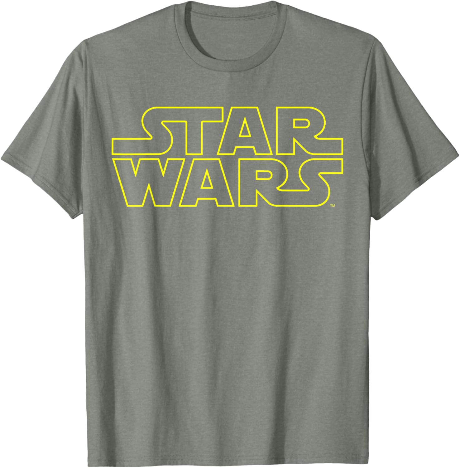 Star Wars Simple Title Logo T-Shirt for Fans | Disney+ Apparel - 1