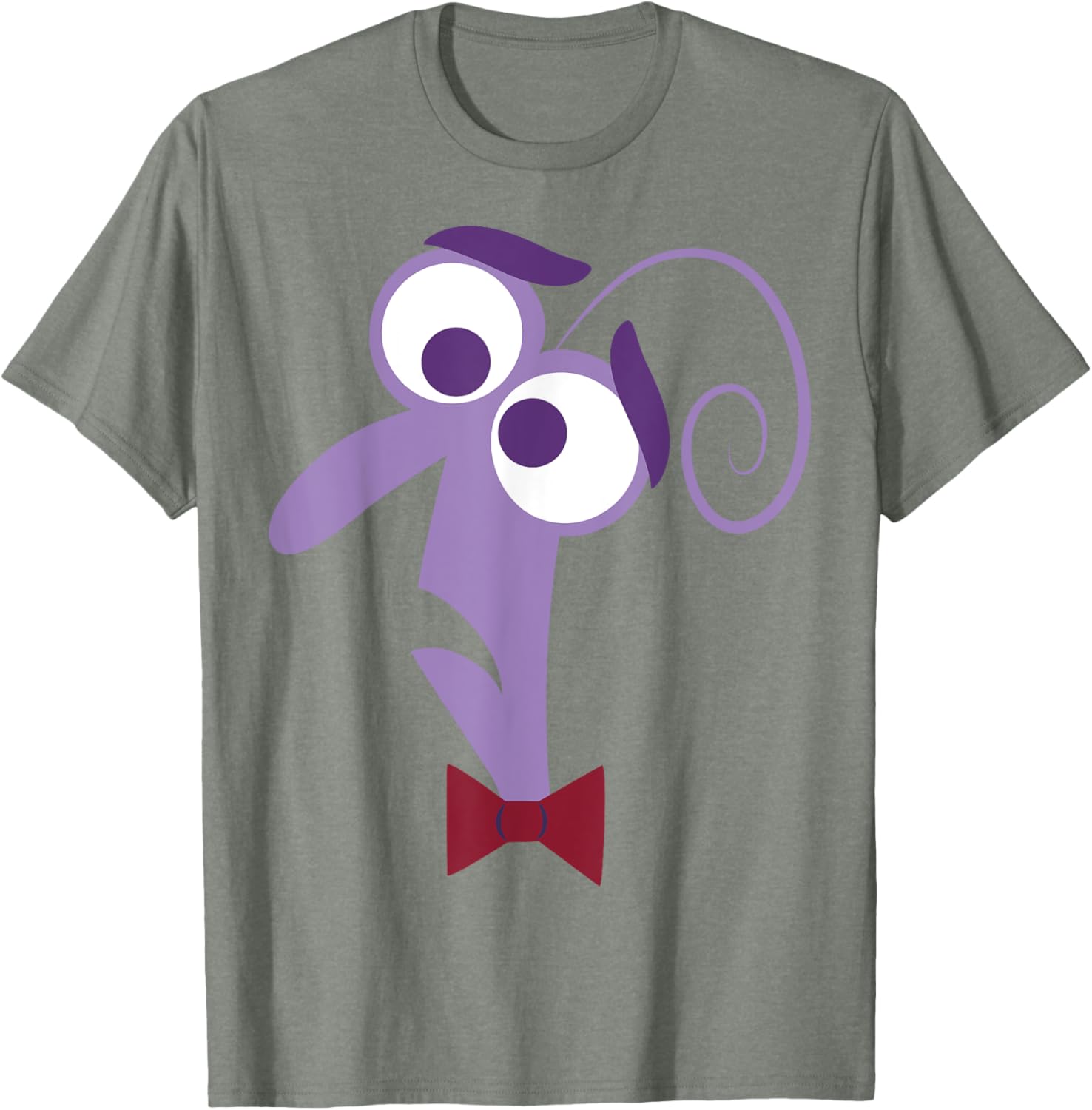 Disney Pixar Inside Out Fear Face Halloween T-Shirt for Fun Celebrations - 4