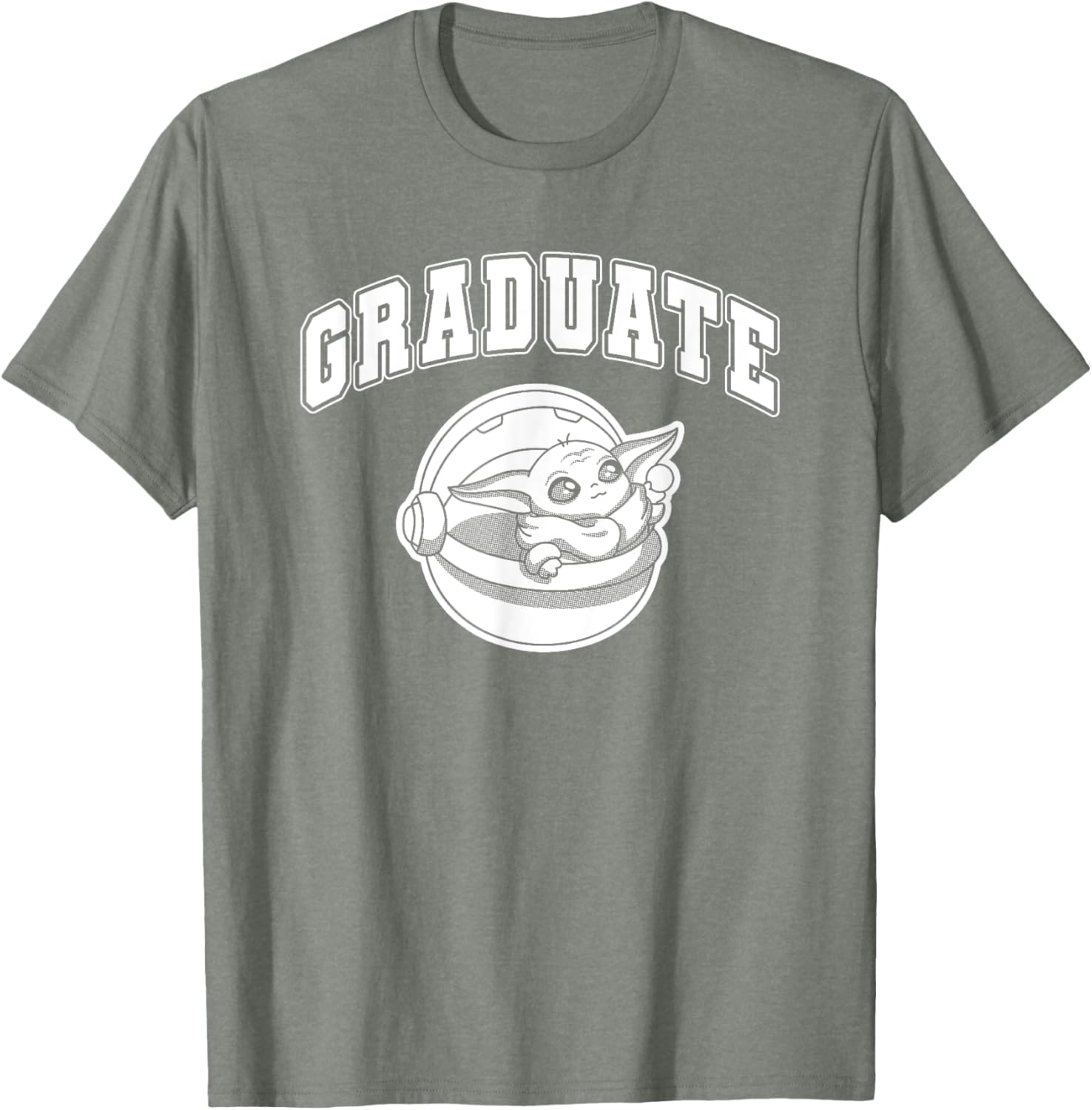 Star Wars The Mandalorian Grogu High School Tee for Fans and Graduates - 17