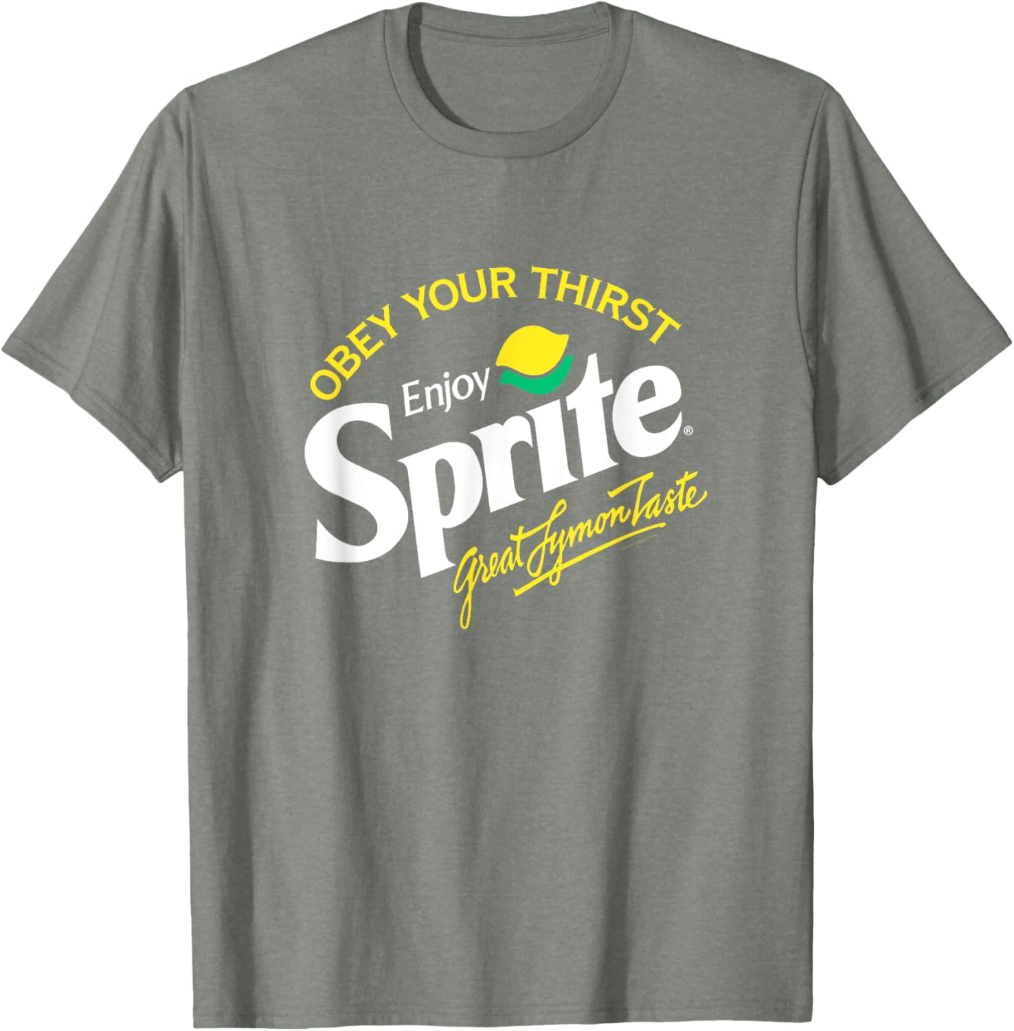 Sprite Obey Your Thirst Classic Logo T-Shirt for Stylish Comfort - 7