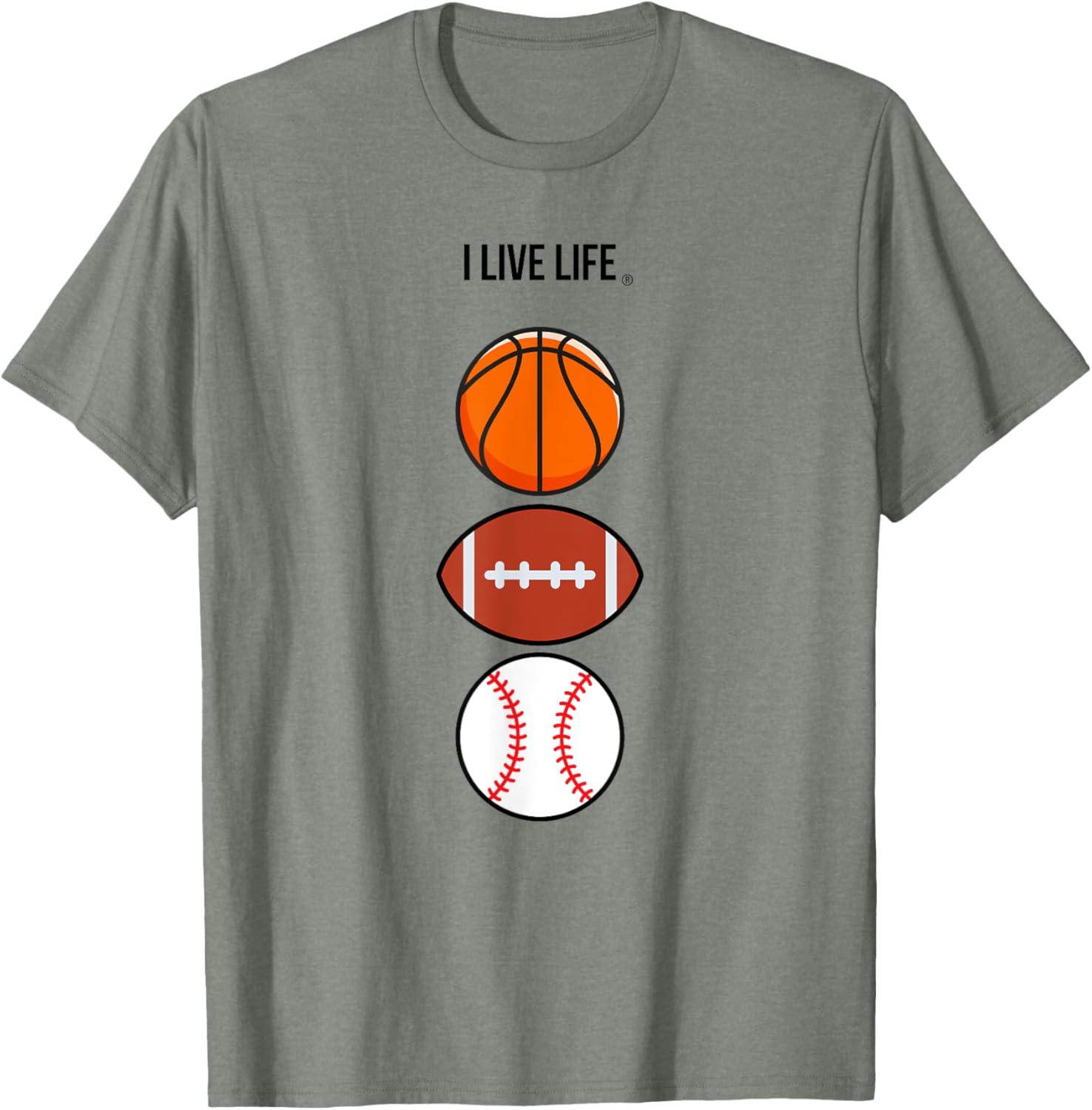 Ultimate Sports Fan T-Shirt for Basketball Football Baseball Lovers - 8