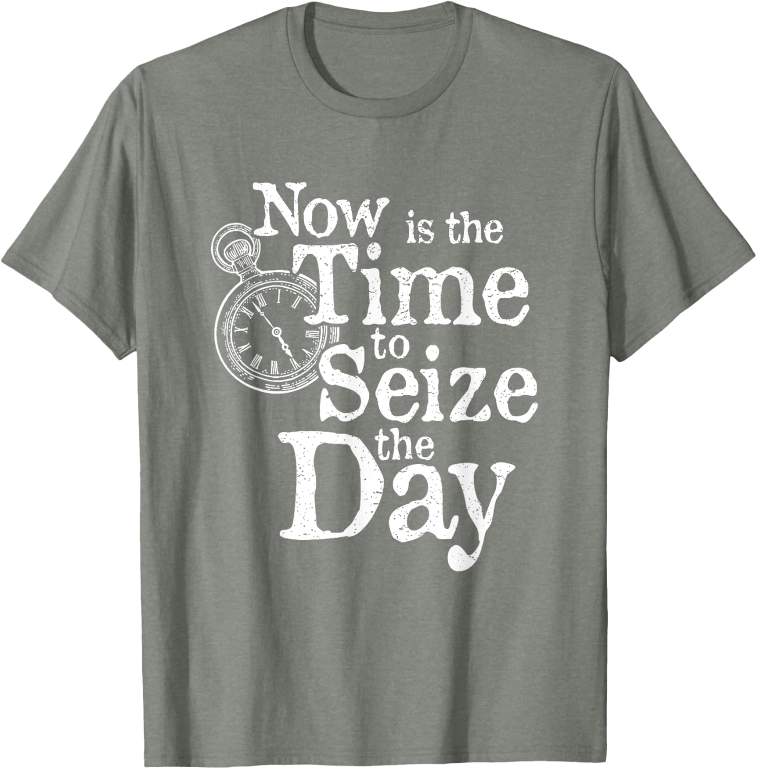 Seize the Day Motivational Quote T-Shirt for Back to School Fun - 10