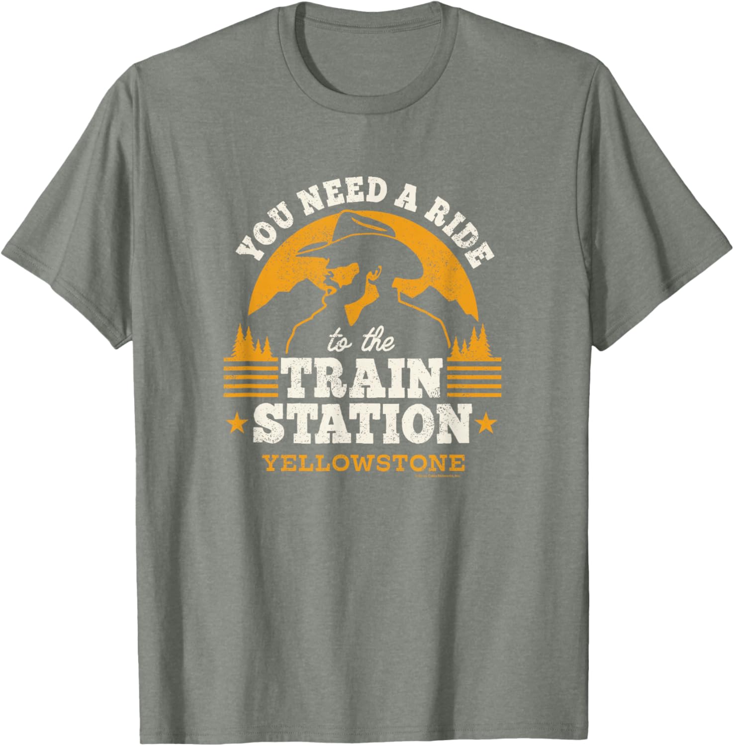 Yellowstone You Need a Ride to the Train Station T-Shirt for Everyone - 5