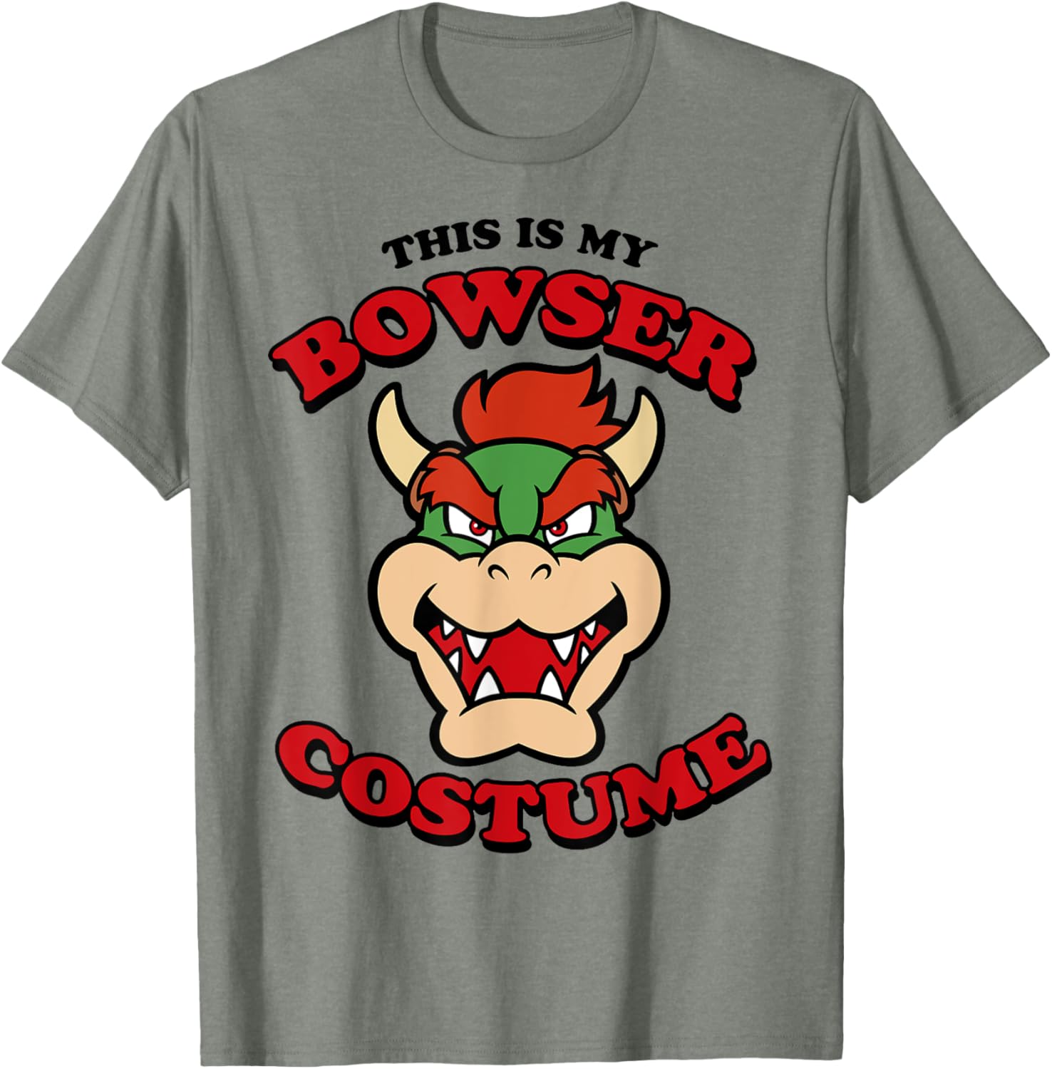 Super Mario Bowser Costume Graphic T-Shirt for Ultimate Fans - 4