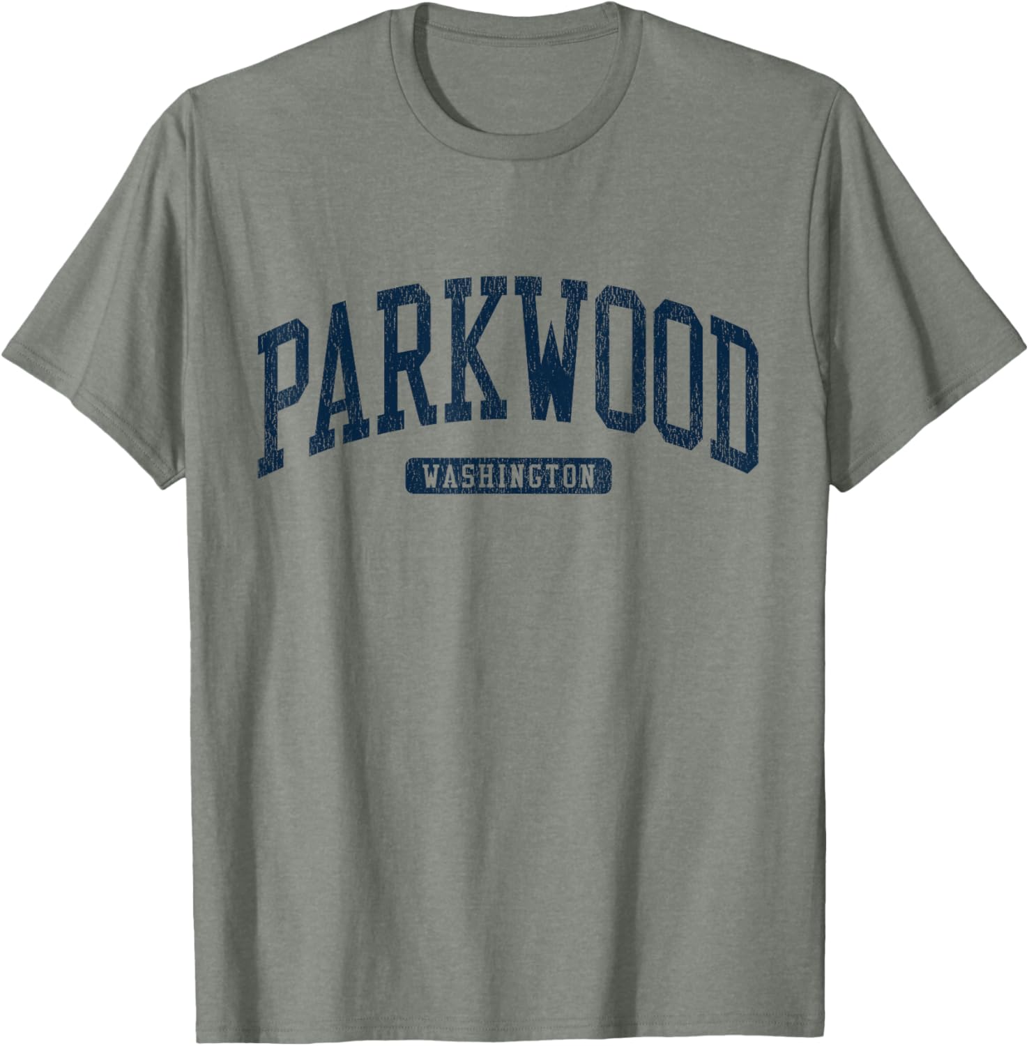 Parkwood College University Style Blue T-Shirt for Comfortable Casual Wear - 5