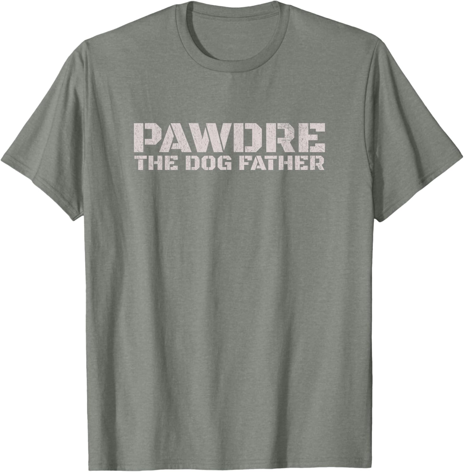 PAWDRE The Dog Father Dog Dad Christmas T-Shirt for Dog Lovers - 4