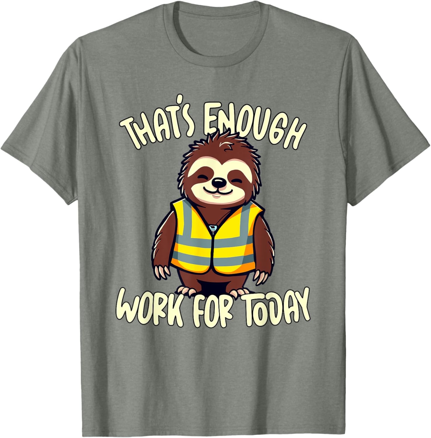Sloth Lazy Coworker T-Shirt Perfect for a Relaxed Workday Vibes - 24