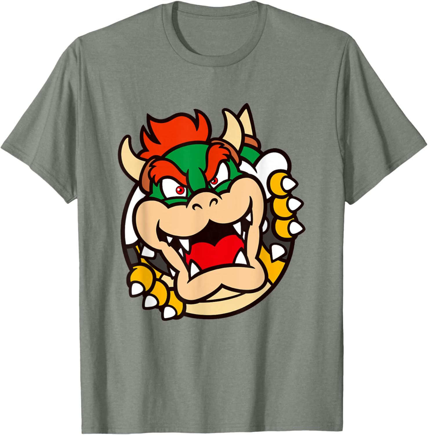 Super Mario Bros Bowser Big Koopa Breakout T-Shirt for Gamers - 11