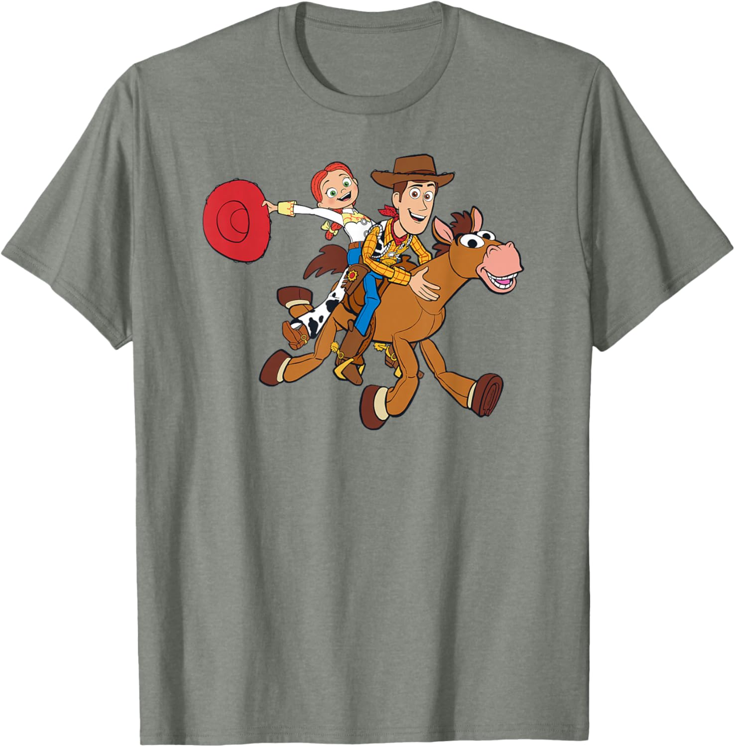 Toy Story Woody Jessie Bullseye T-Shirt Fun Kids Clothing Apparel - 9