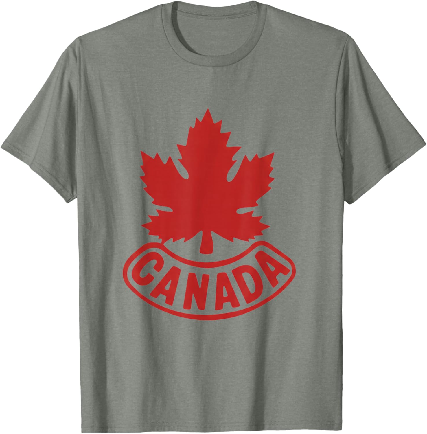 Vintage Maple Leaf Canada T-Shirt for Proud Canadians - Classic Tee - 1
