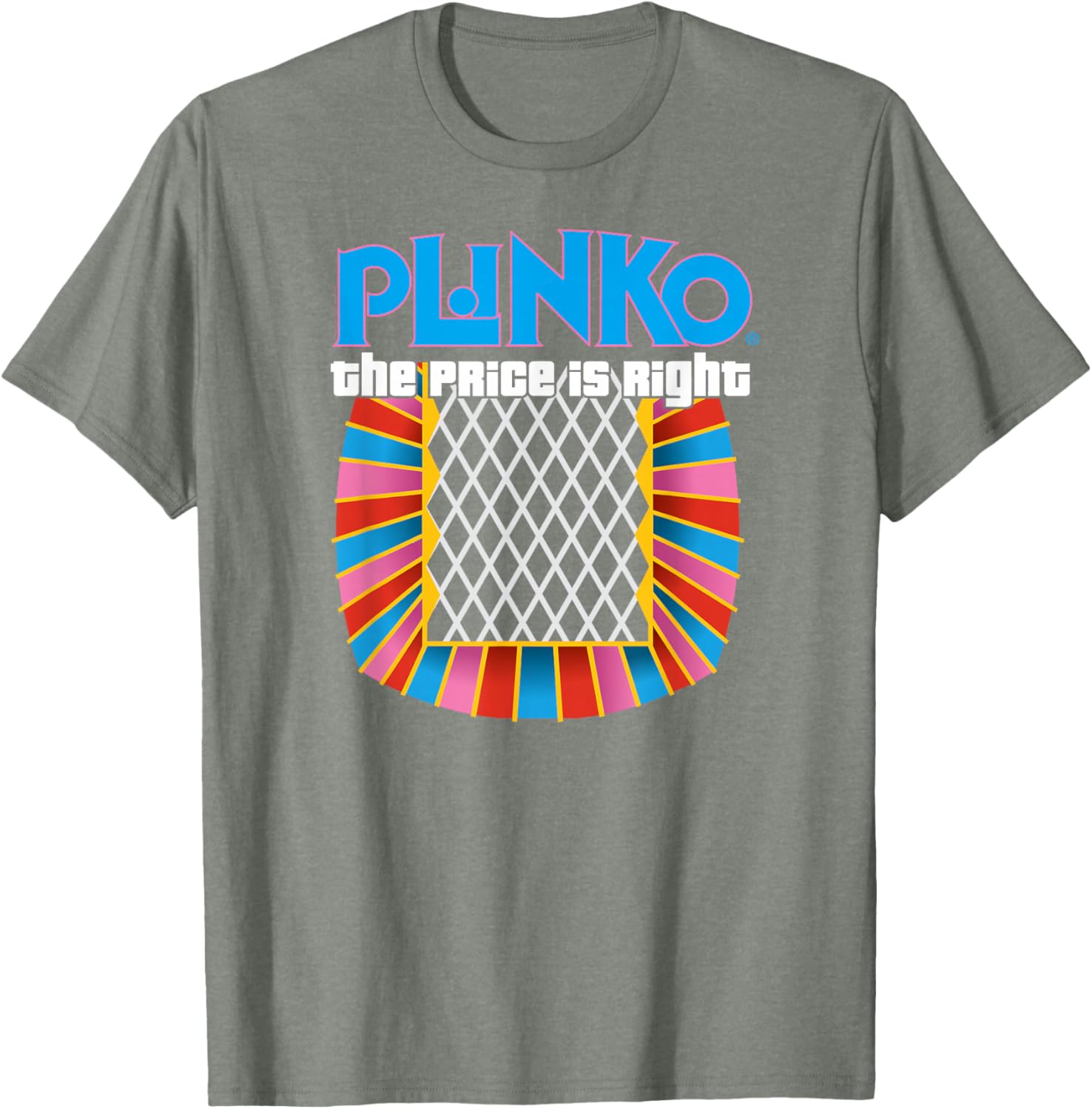 Price is Right Unisex Adults Black Plinko T-Shirt for Fun Game Lovers - 7