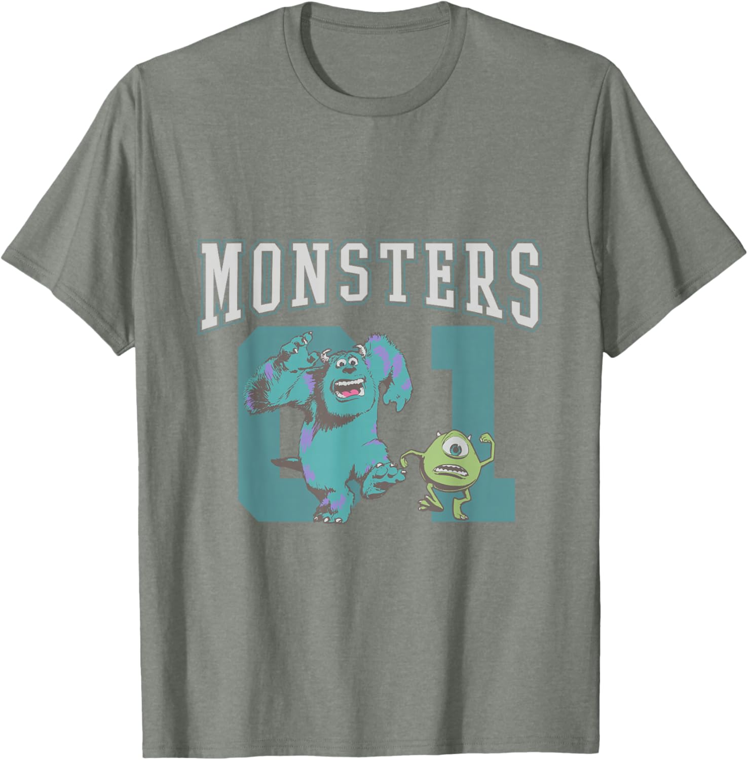 Pixar Monsters Inc Sulley and Mike Duo T-Shirt for Fun Adventures - 2