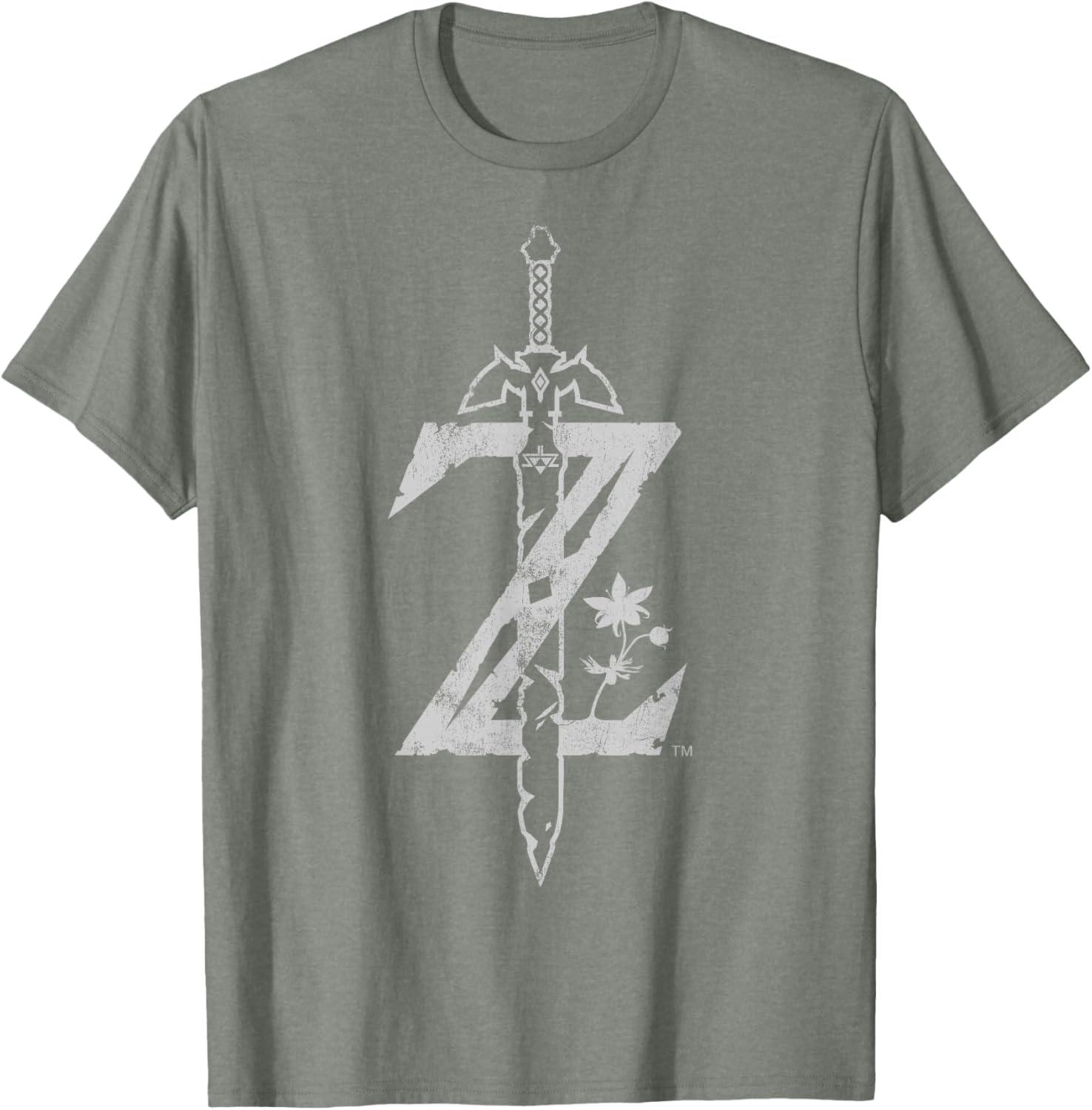 Zelda Breath Of The Wild Logo T-Shirt for Gamers and Fans - 8