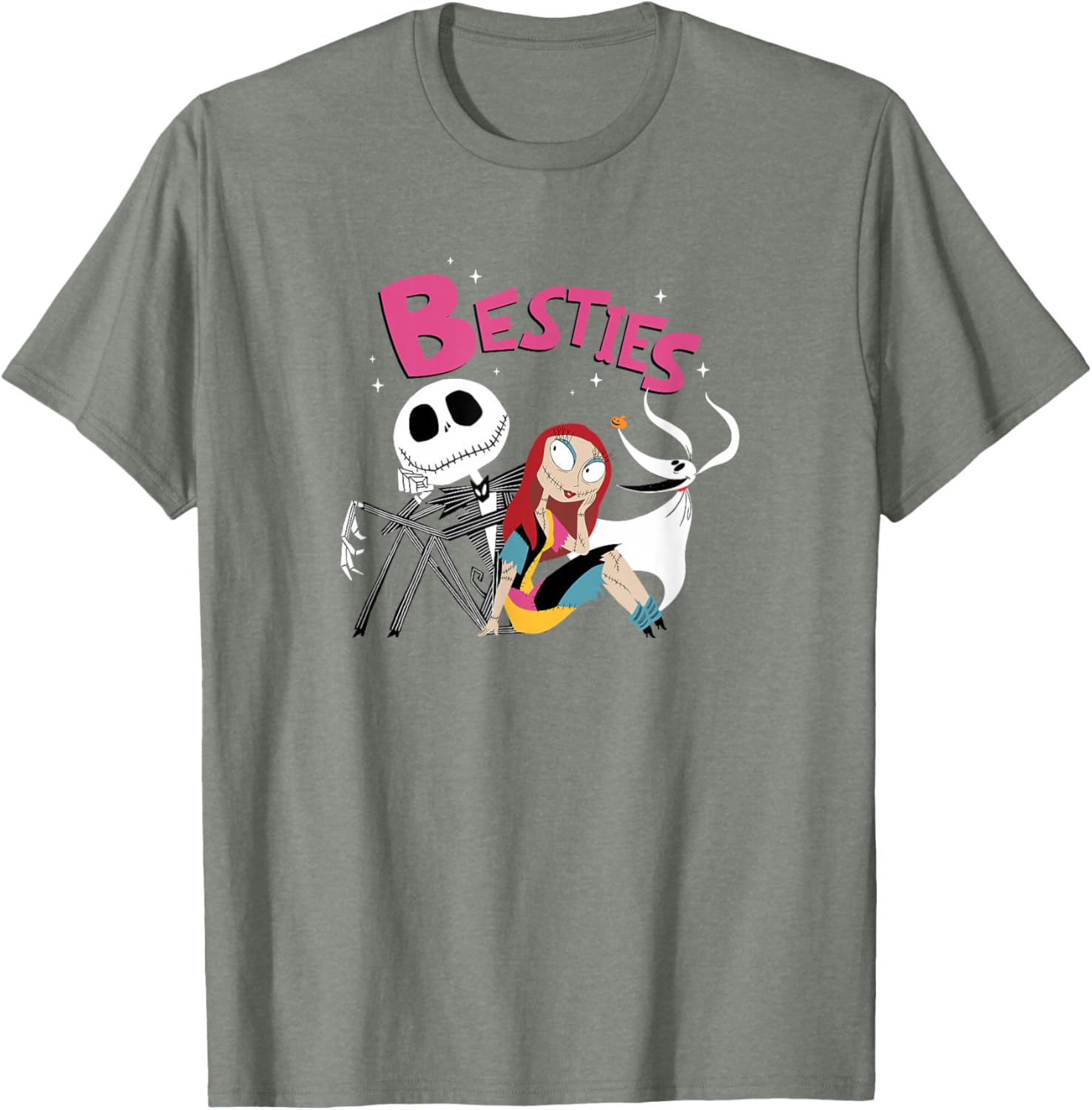 Disney The Nightmare Before Christmas Besties T-Shirt for Friends and Fans - 2