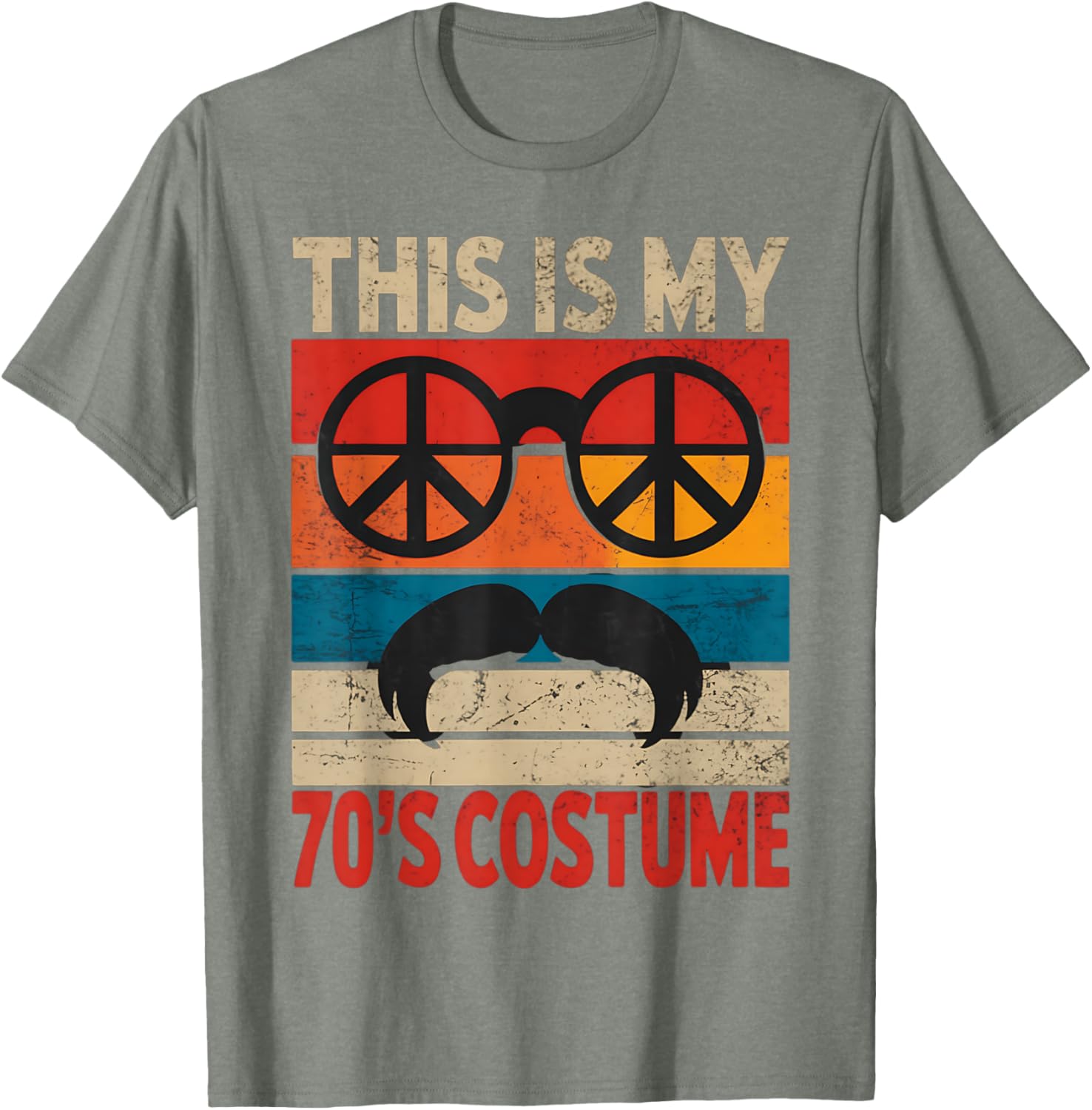 Retro 70s Disco T-Shirt for Men - This Is My 70s Costume Style - 15