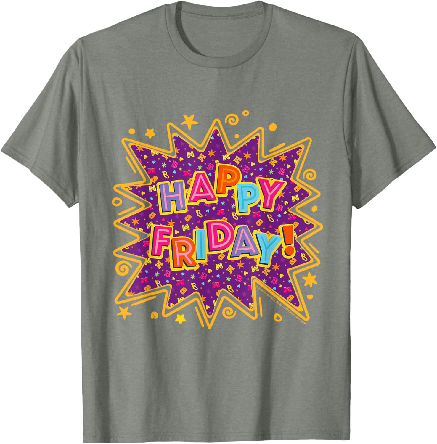 Urban Happy Friday T-Shirt Fun and Stylish Casual Wear for Everyone - 4
