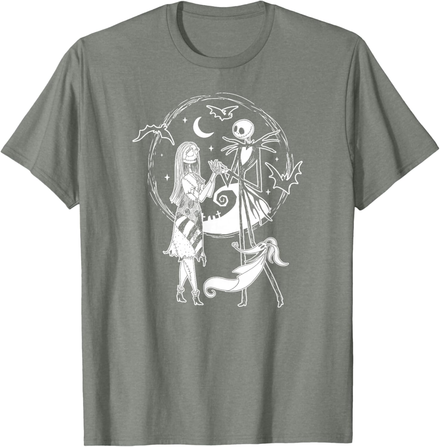 Jack Skellington Sally Zero T-Shirt for Nightmare Before Christmas Fans - 8