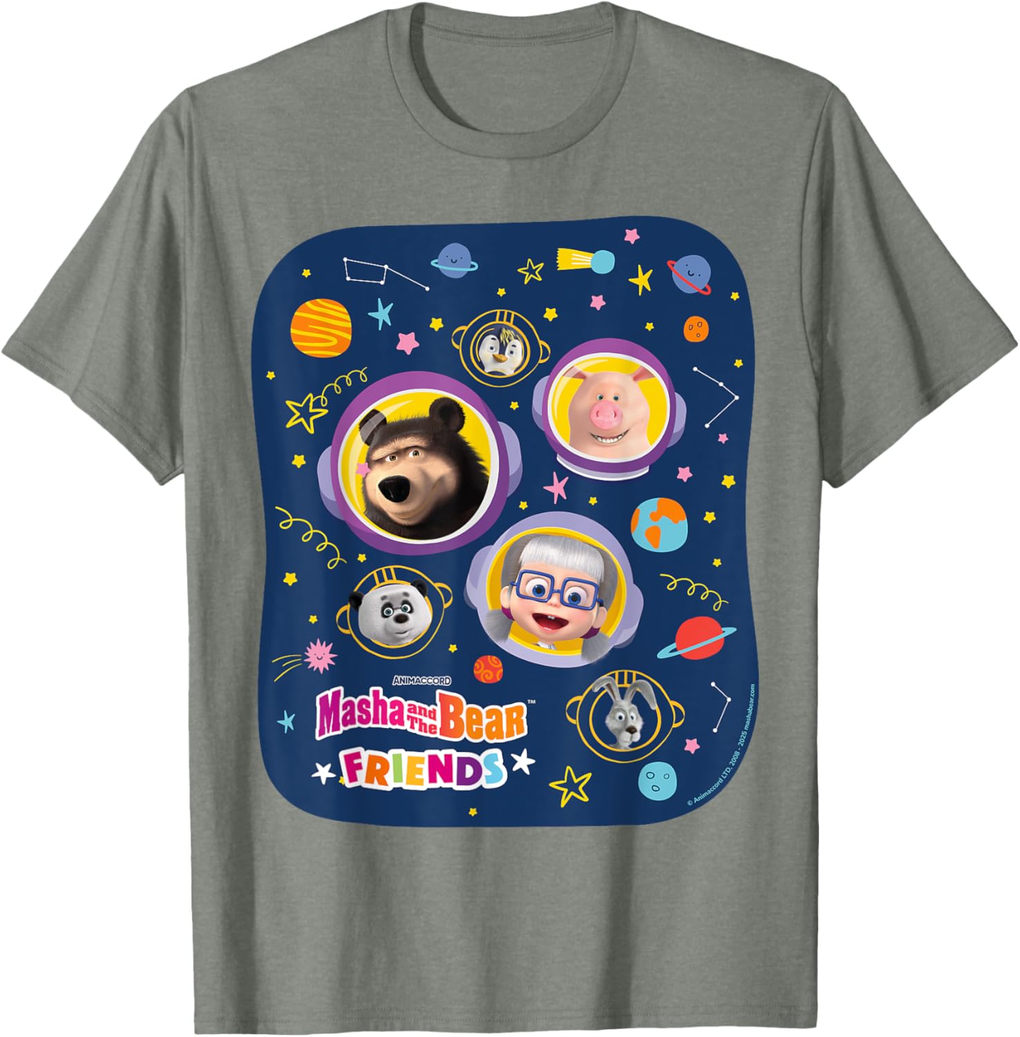 Space Friends T-Shirt for Fun and Adventure Lovers in Clothing and Apparel - 11