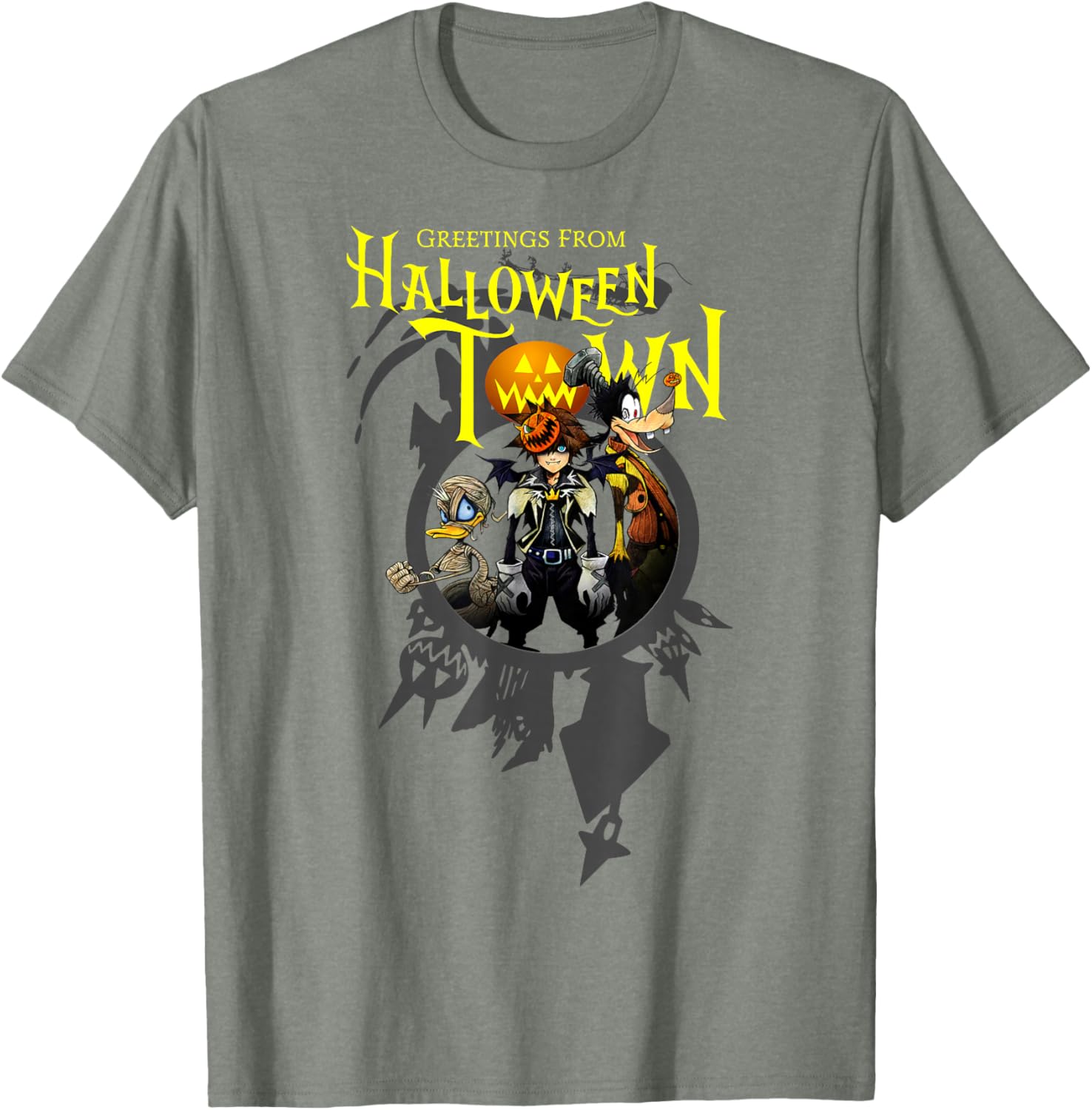 Disney Kingdom Hearts Halloween Town T-Shirt Perfect for Fans and Collectors - 6