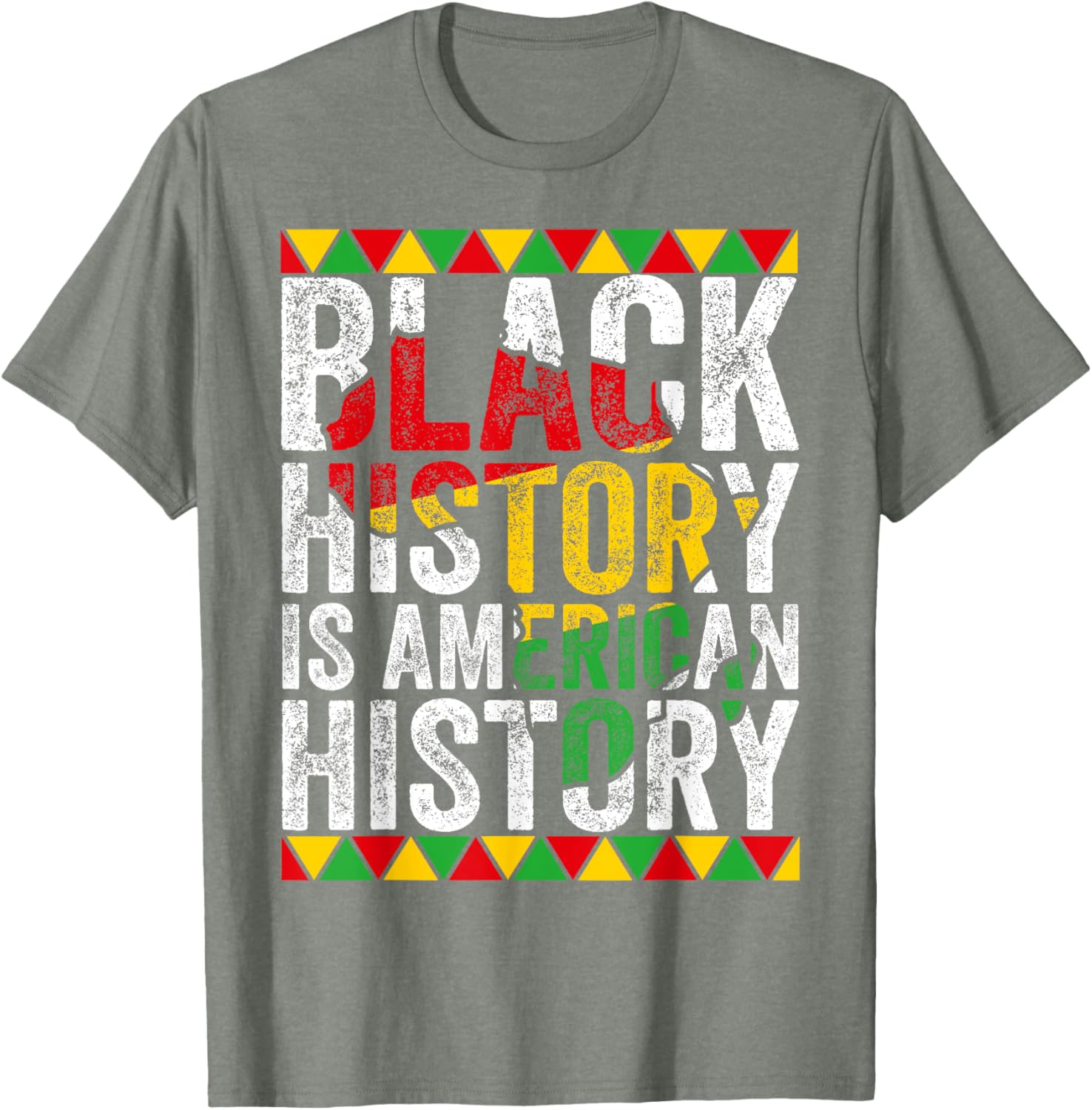 Patriotic Black History is American History African American T-Shirt - 4