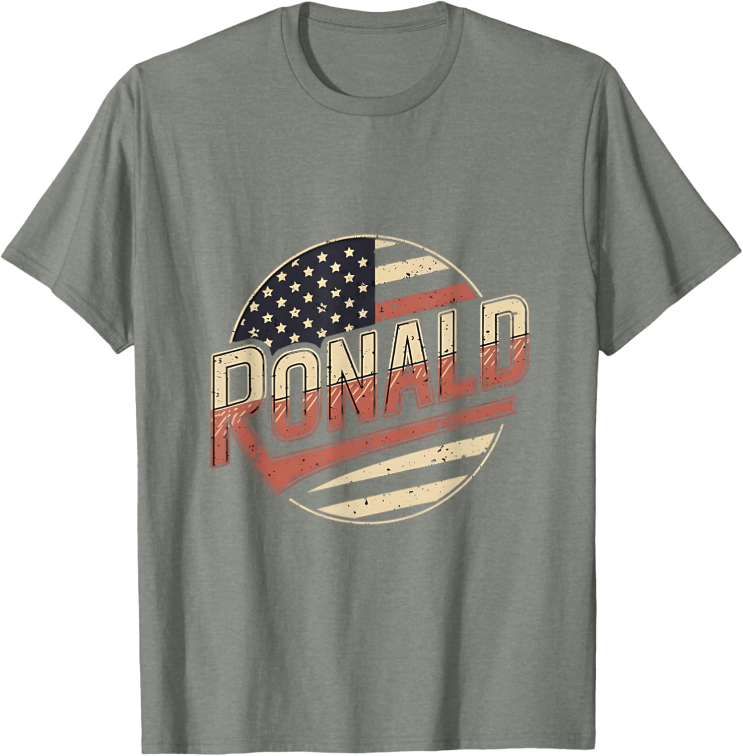 Personalized Ronald Patriot T-Shirt with USA Flag Design for Fans - 11