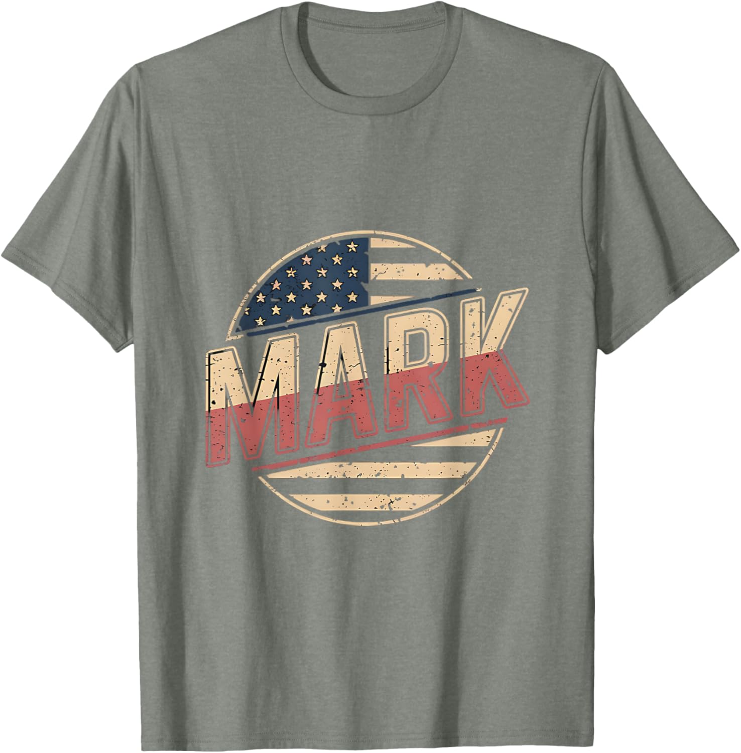 Personalized USA Flag Patriot T-Shirt for Men - Custom Name Fashion - 5