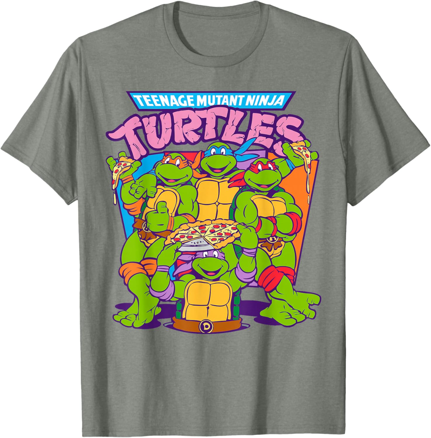 Teenage Mutant Ninja Turtles Pizza and Smiles T-Shirt for Kids - 6