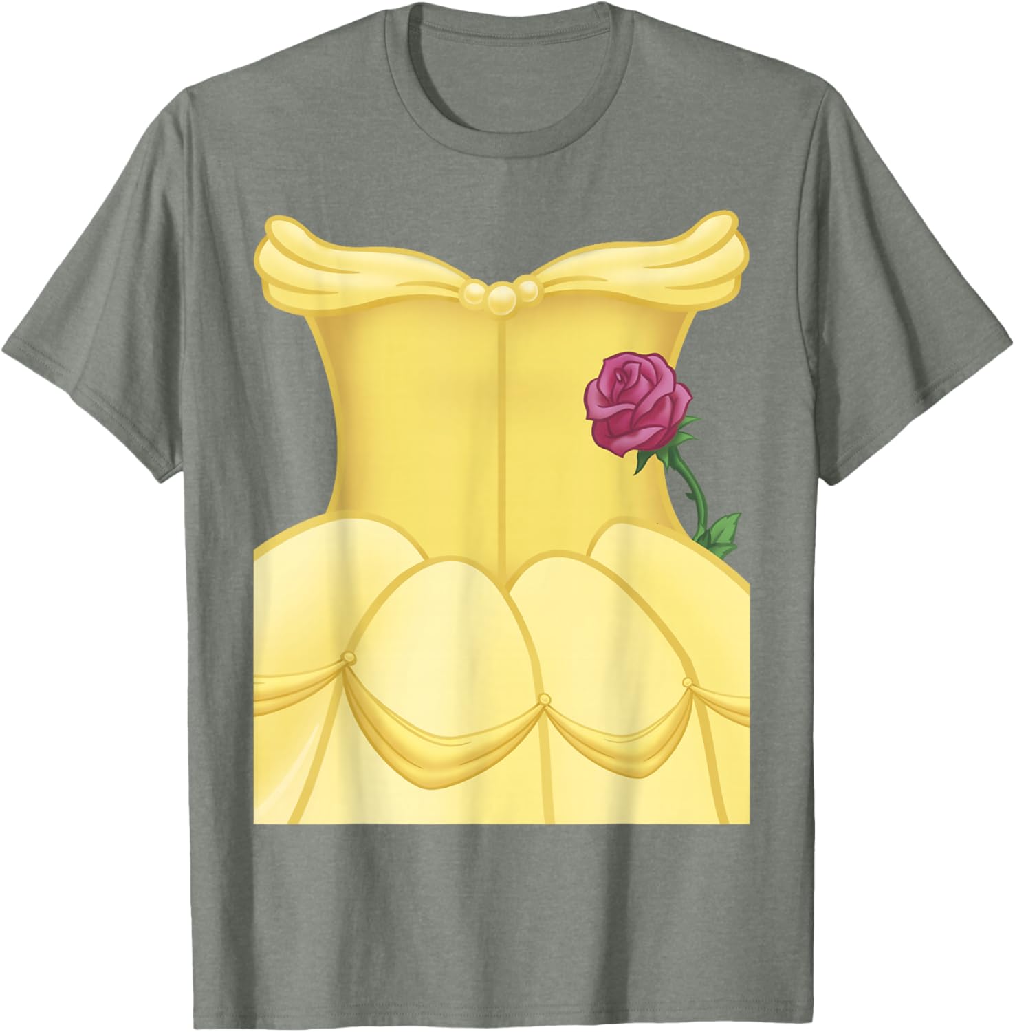 Disney Beauty and the Beast Belle Halloween Dress Costume T-Shirt for Kids - 4