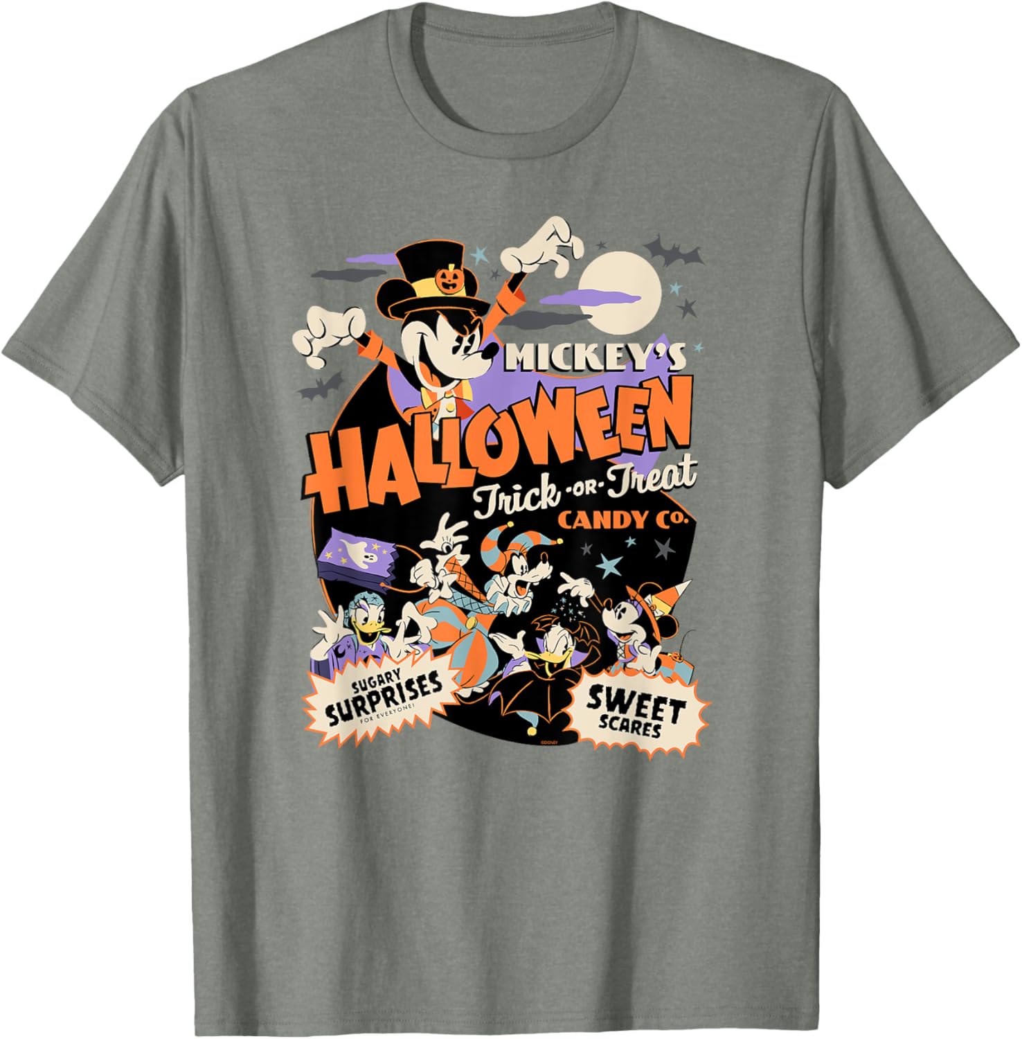 Disney Mickey Halloween Trick or Treat Candy Co T-Shirt for Kids - 28