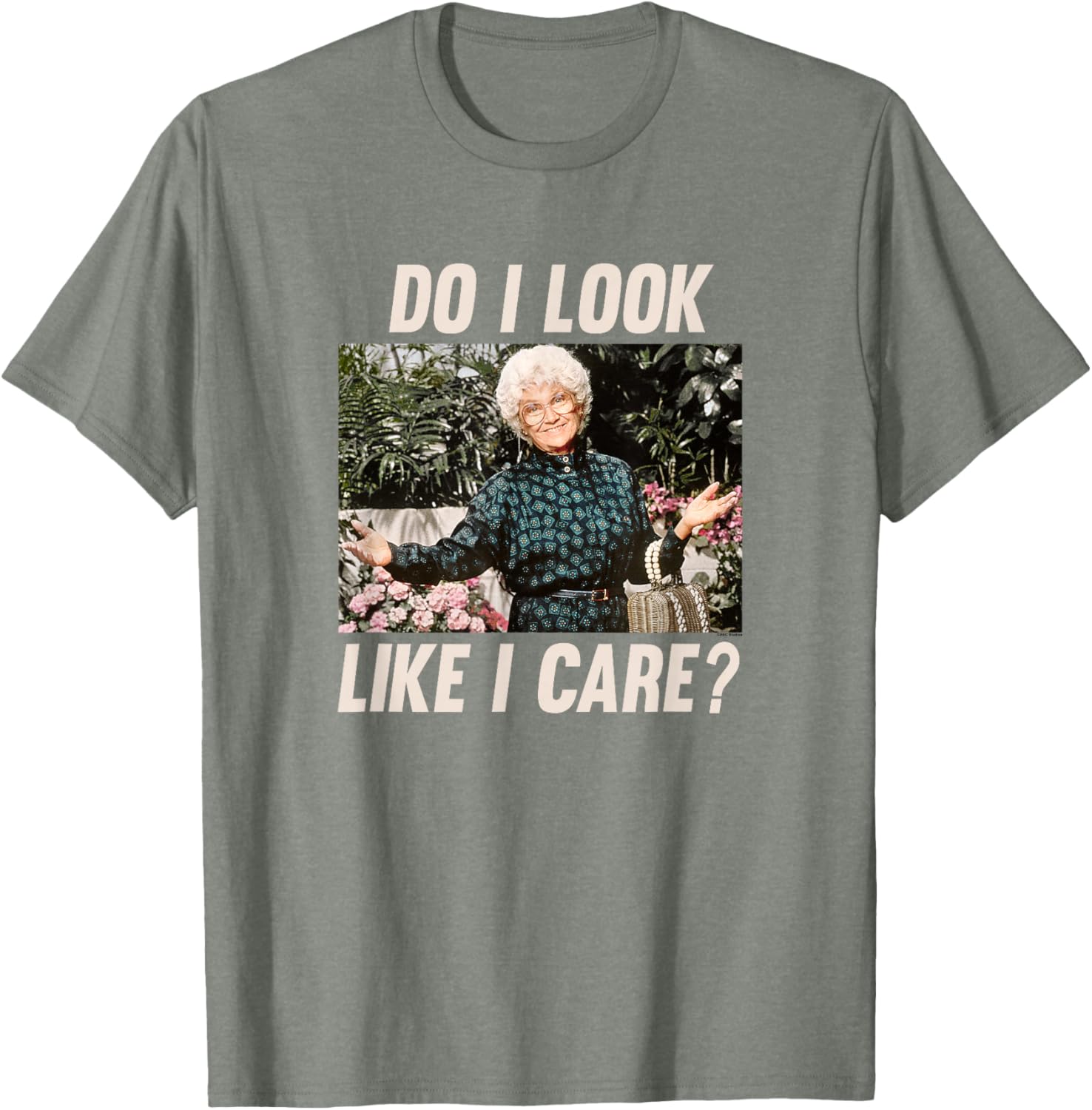 Sophia Golden Girls Do I Look Like I Care T-Shirt Funny Women's Apparel - 13