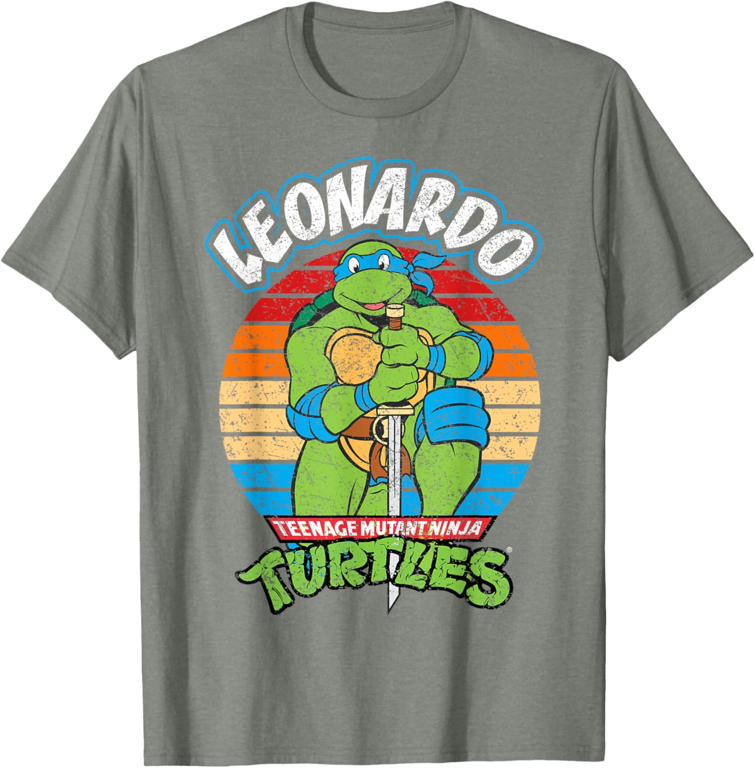 Teenage Mutant Ninja Turtles Leonardo Action T-Shirt for Fans - 10