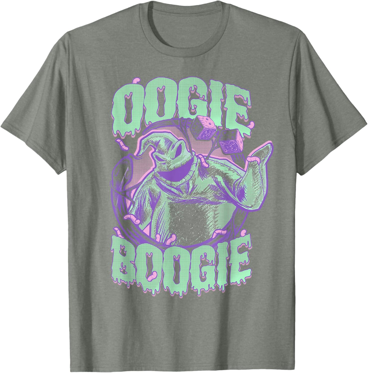Disney The Nightmare Before Christmas Oogie Boogie T-Shirt for Fans - 3