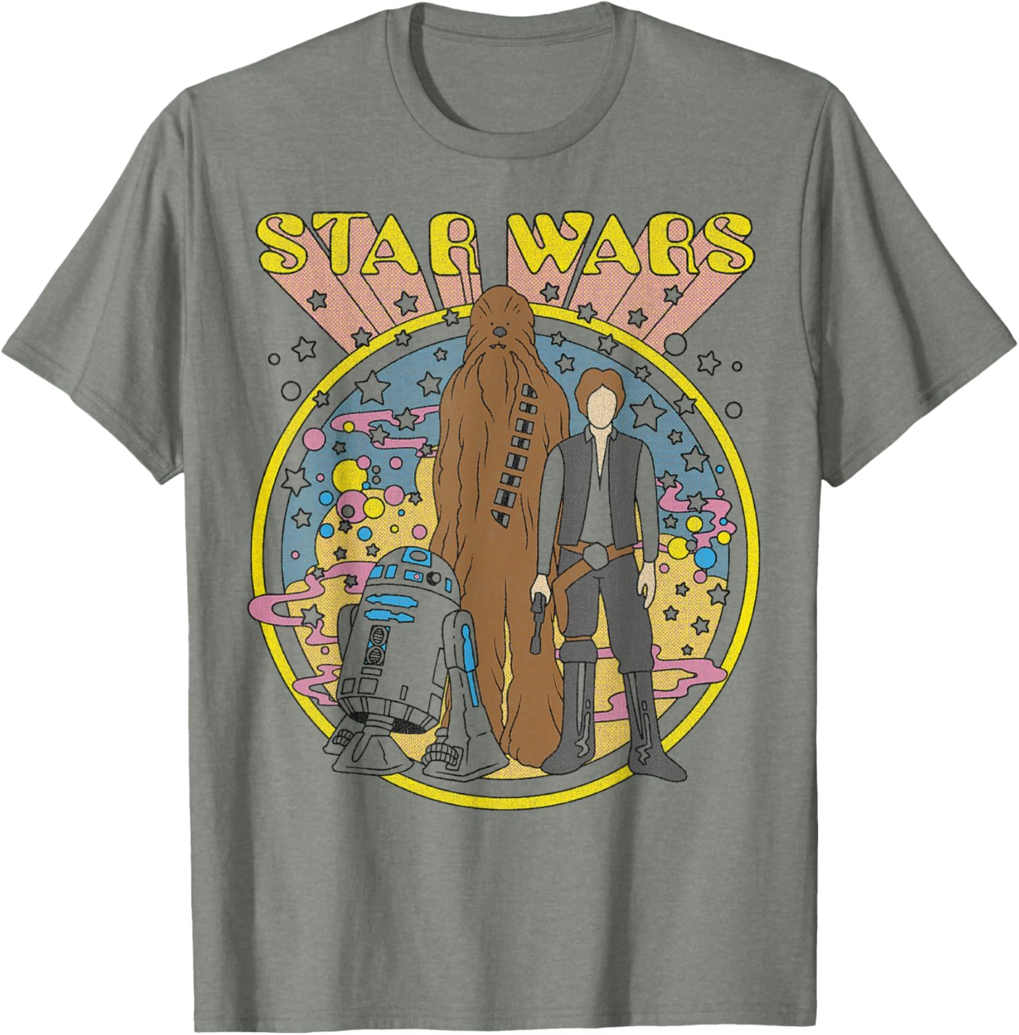 Star Wars Vintage Psych Rebels T-Shirt for Disney Fans and Collectors - 5