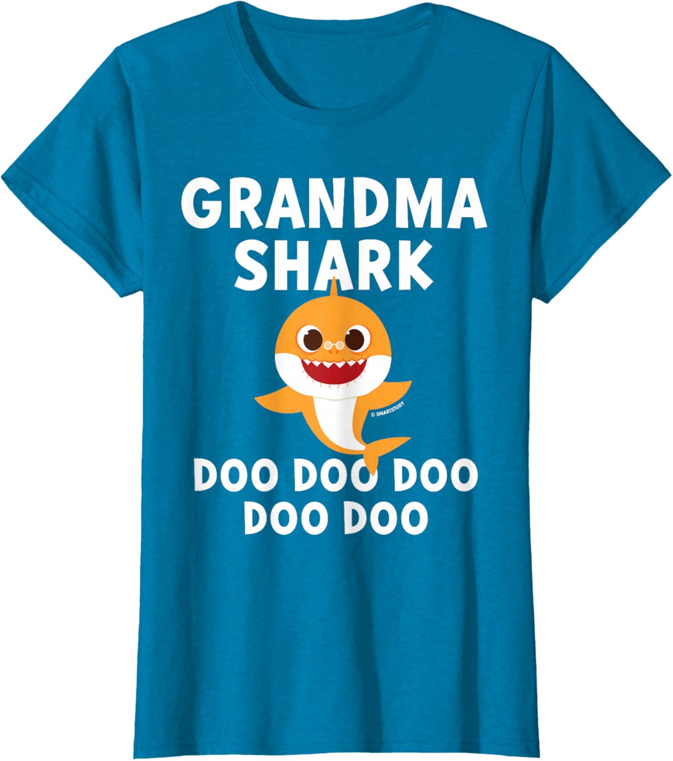 Pinkfong Grandma Shark Official T-Shirt for Kids - Cute and Fun Apparel - 5