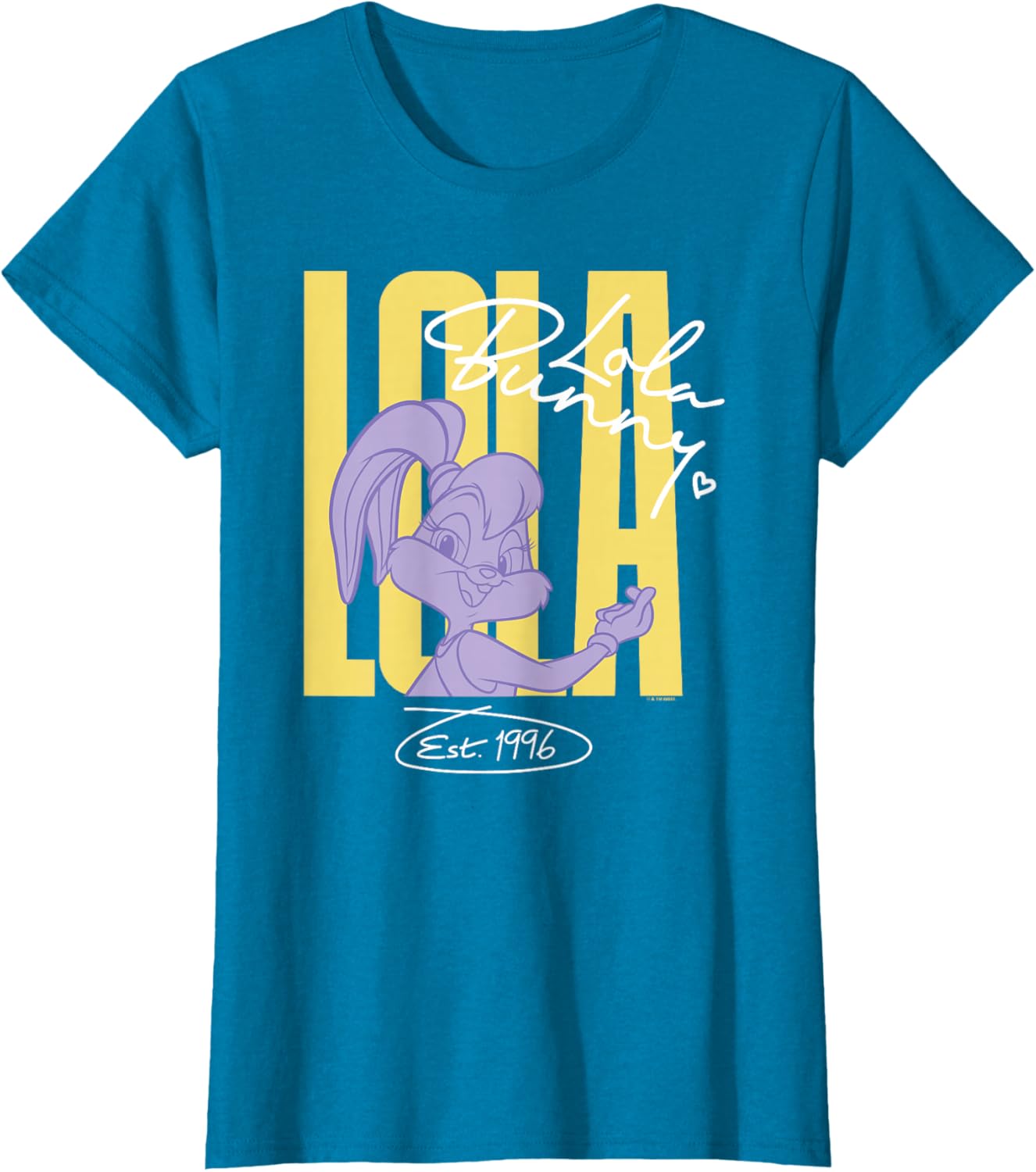 Stylish Lola Bunny Signature T-Shirt EST 1996 Fun Looney Tunes Apparel - 7
