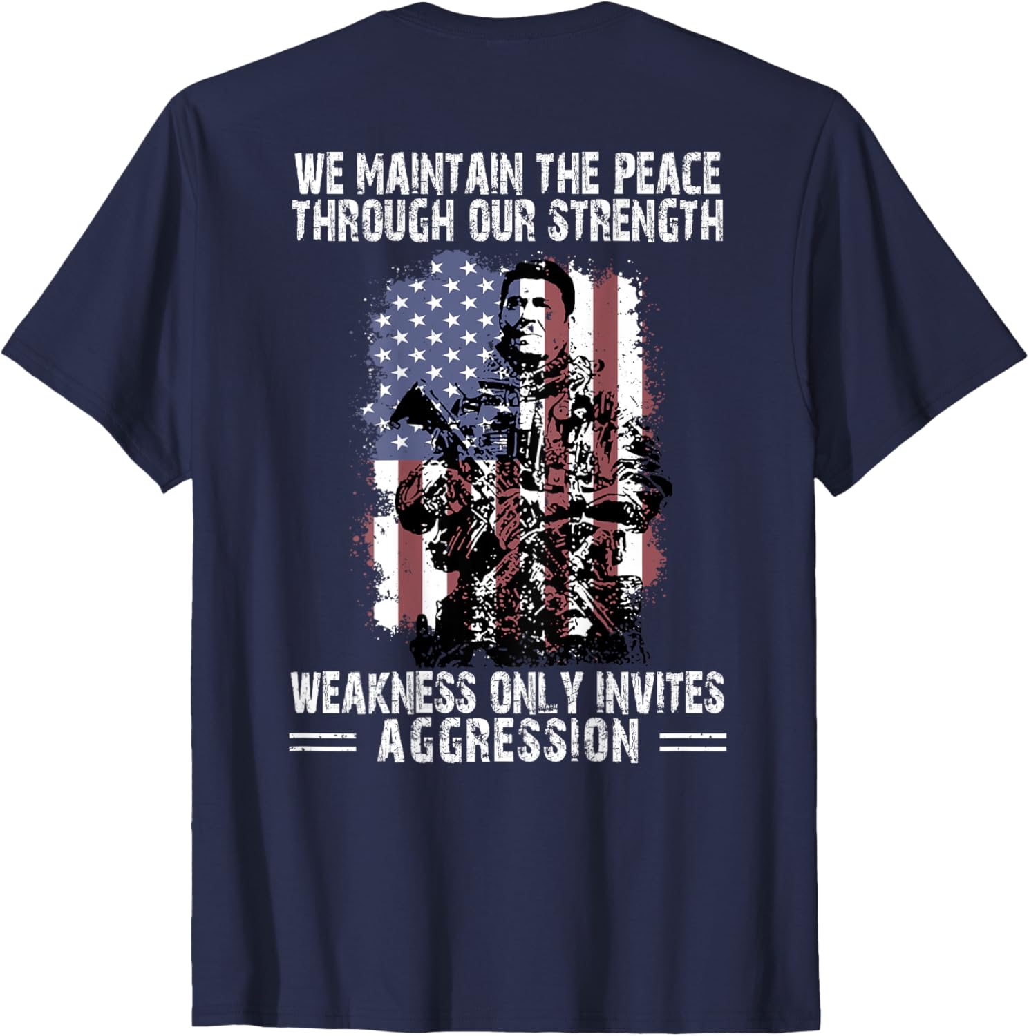 Peace Through Strength T-Shirt for Stylish Comfort and Statement Style - 12