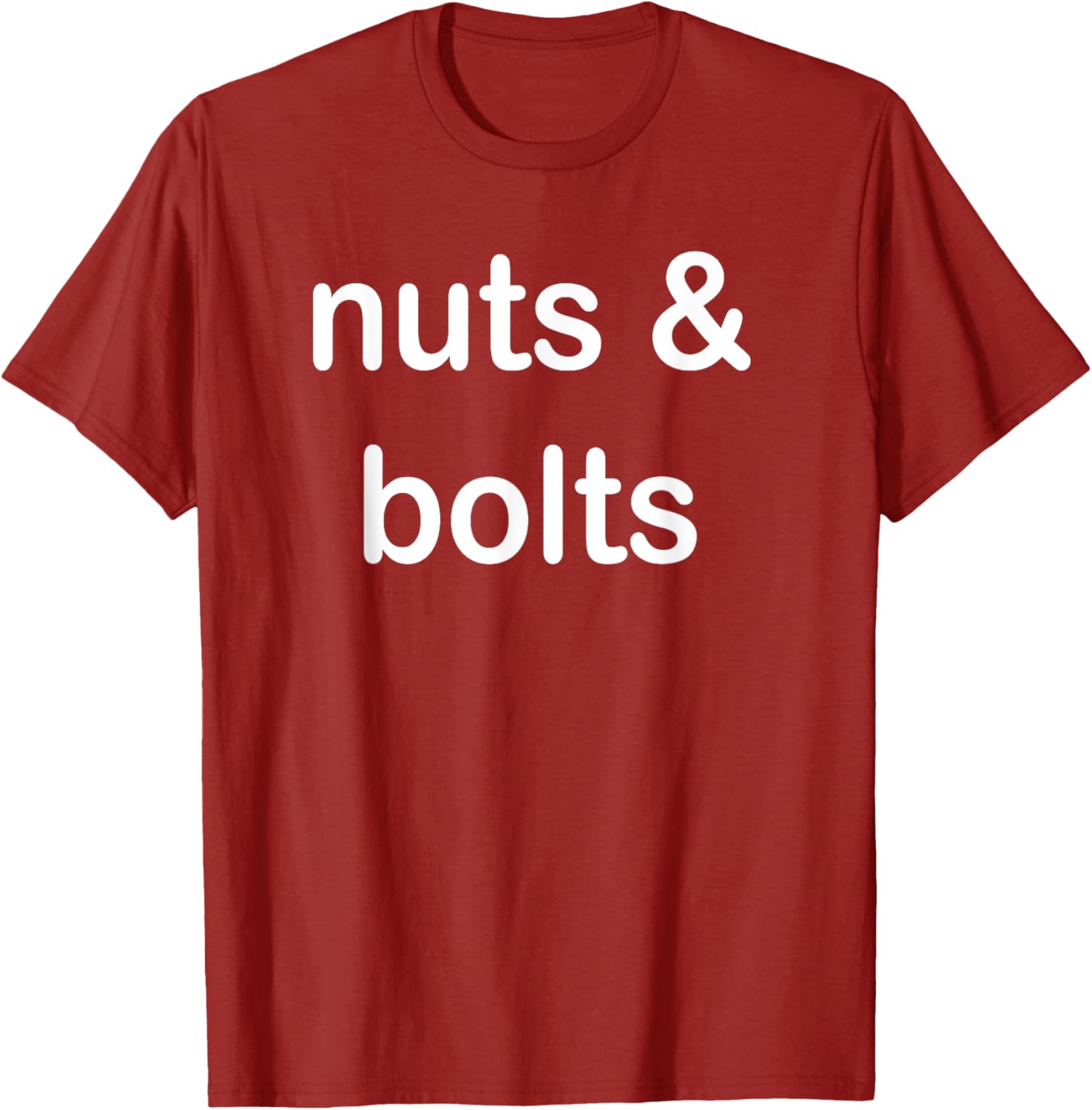 Nuts and Bolts T-Shirt for DIY Lovers - Unique and Fun Apparel Design - 7