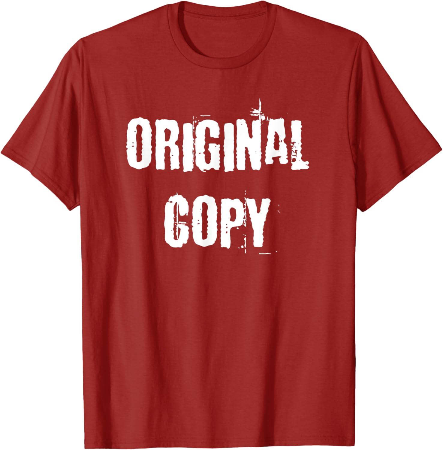 Original Copy T-Shirt for Casual Style - Trendy Clothing and Accessories - 21
