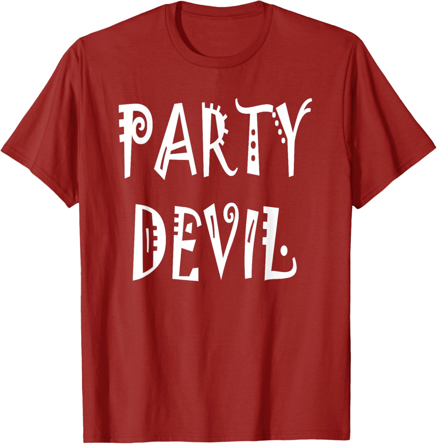 Party Devil T-Shirt Fun Graphic Tee for Bold Celebration Style - 28