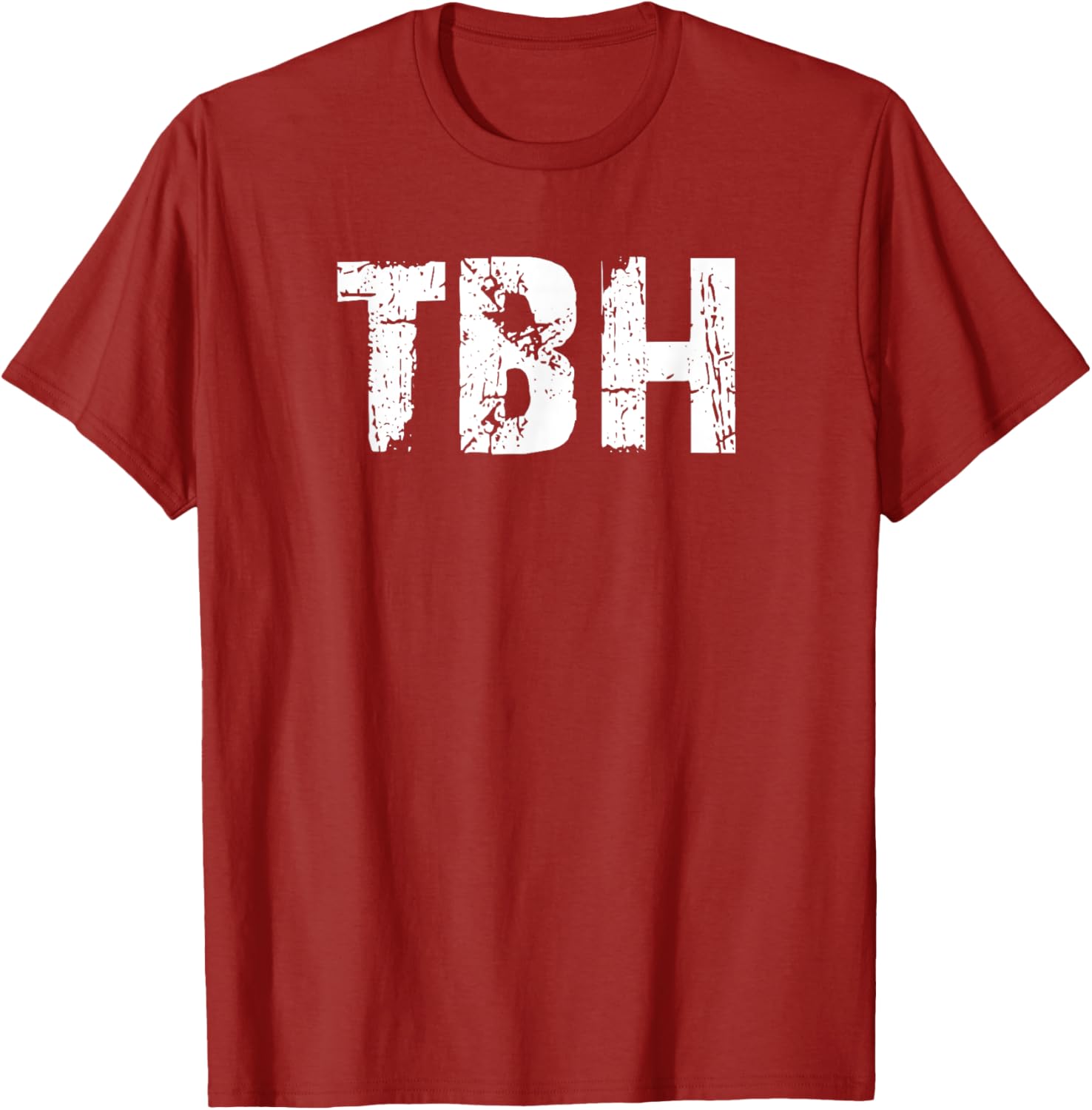TBH To Be Honest T-Shirt Casual Wear for Everyday Comfort and Style - 4