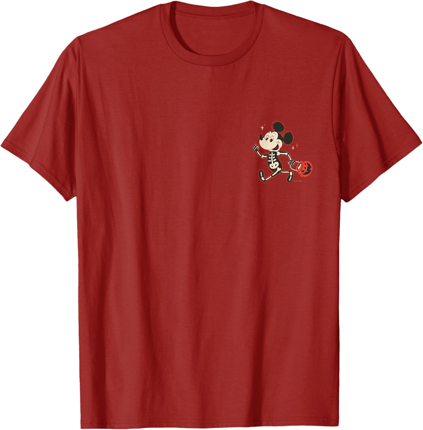Disney Mickey Mouse Skeleton Halloween T-Shirt for Trick or Treat Fun - 12