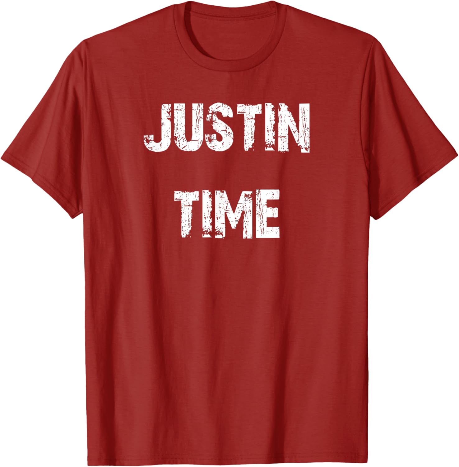 Stylish Justin Time T-Shirt for Men - Trendy Casual Wear for Every Occasion - 18