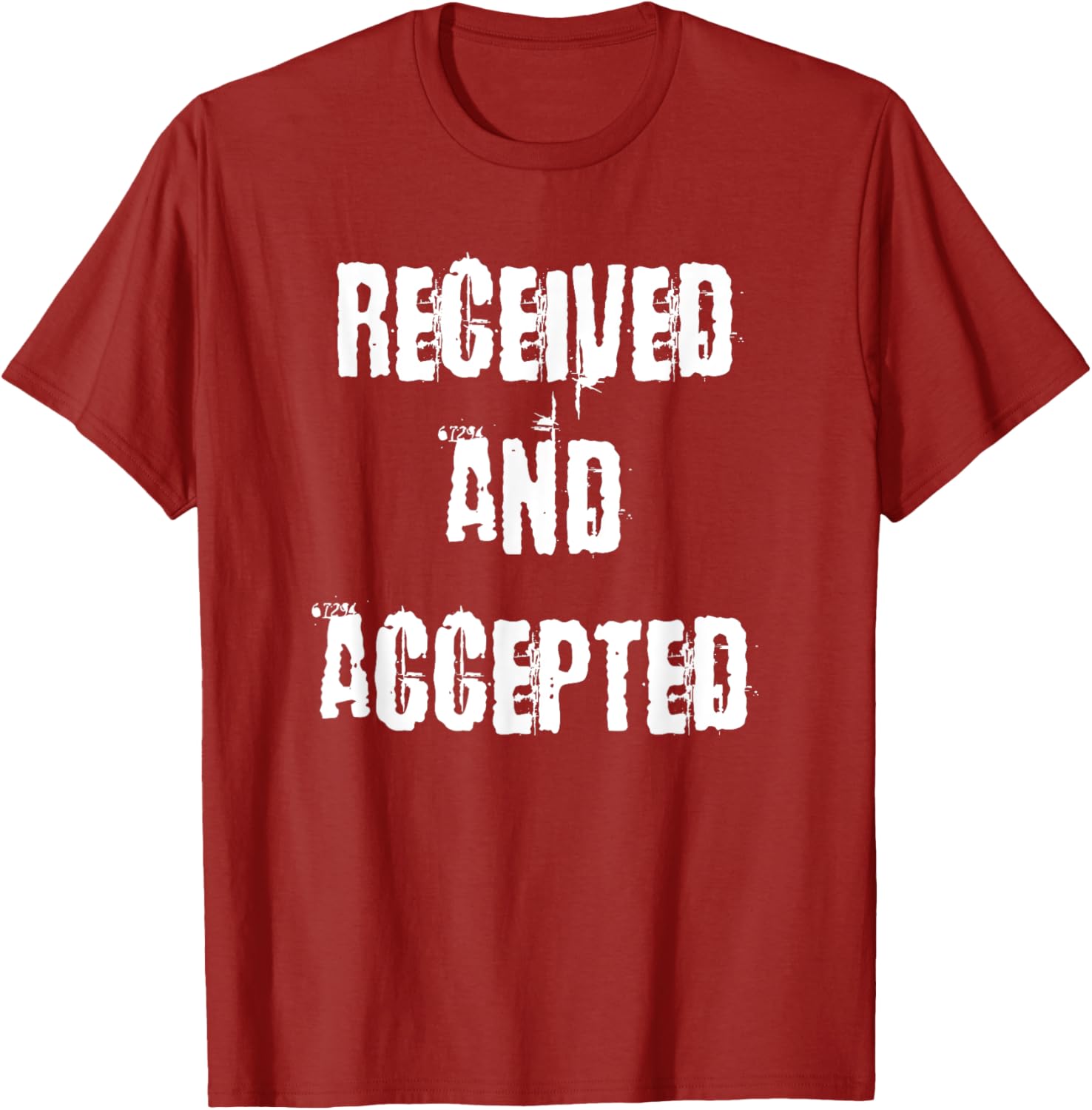 Unique Received and Accepted T-Shirt for Trendy Casual Style - 23