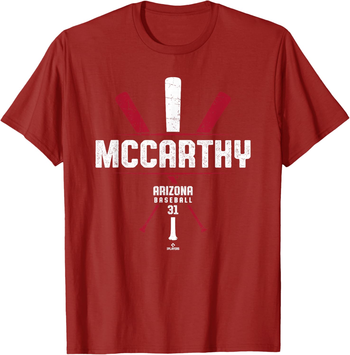 Vintage Jake McCarthy Arizona Baseball T-Shirt for Gameday Style - 4