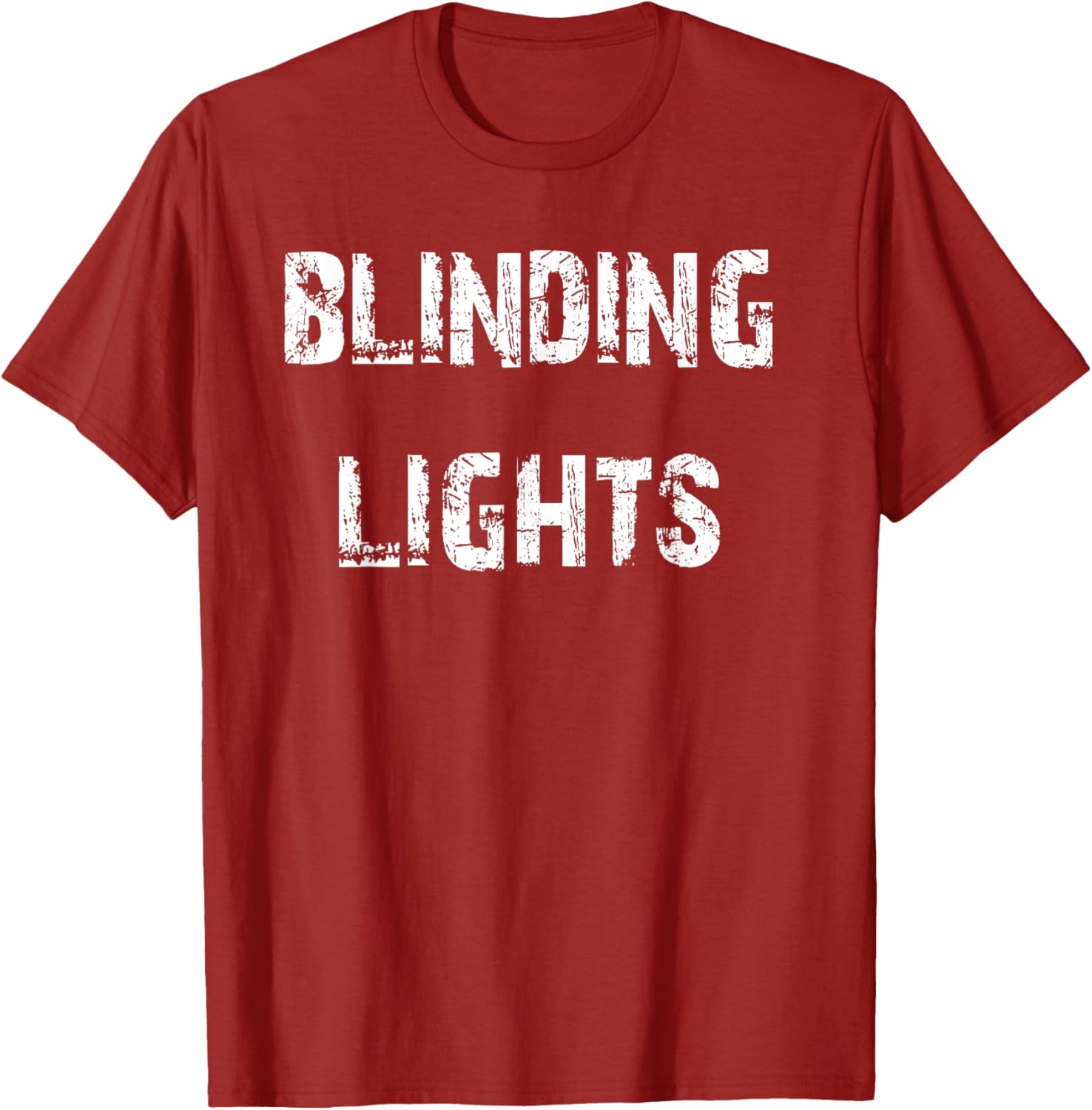 Trendy Blinding Lights T-Shirt for Music Lovers - Comfortable Casual Wear - 18