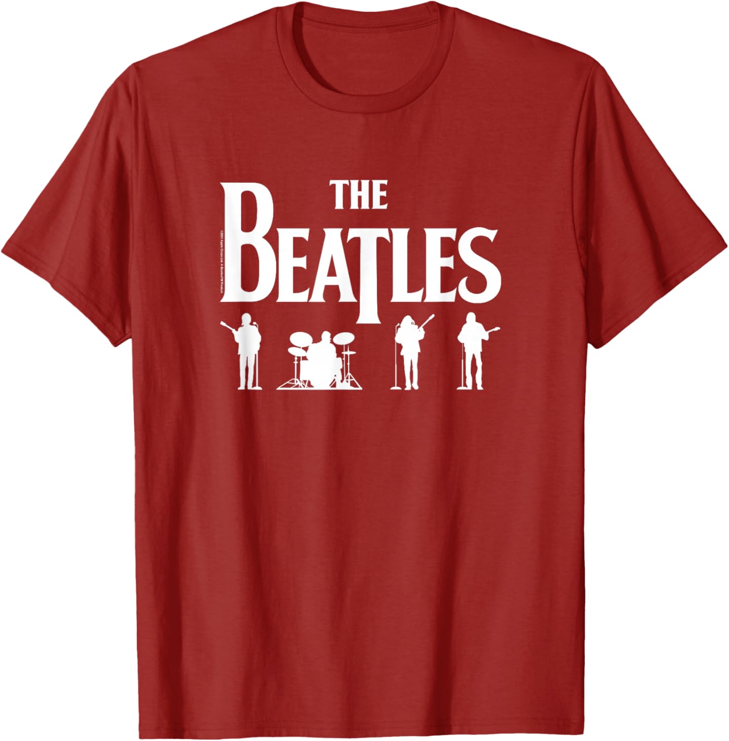The Beatles Let It Be Light Silhouettes T-Shirt for Music Lovers - 17